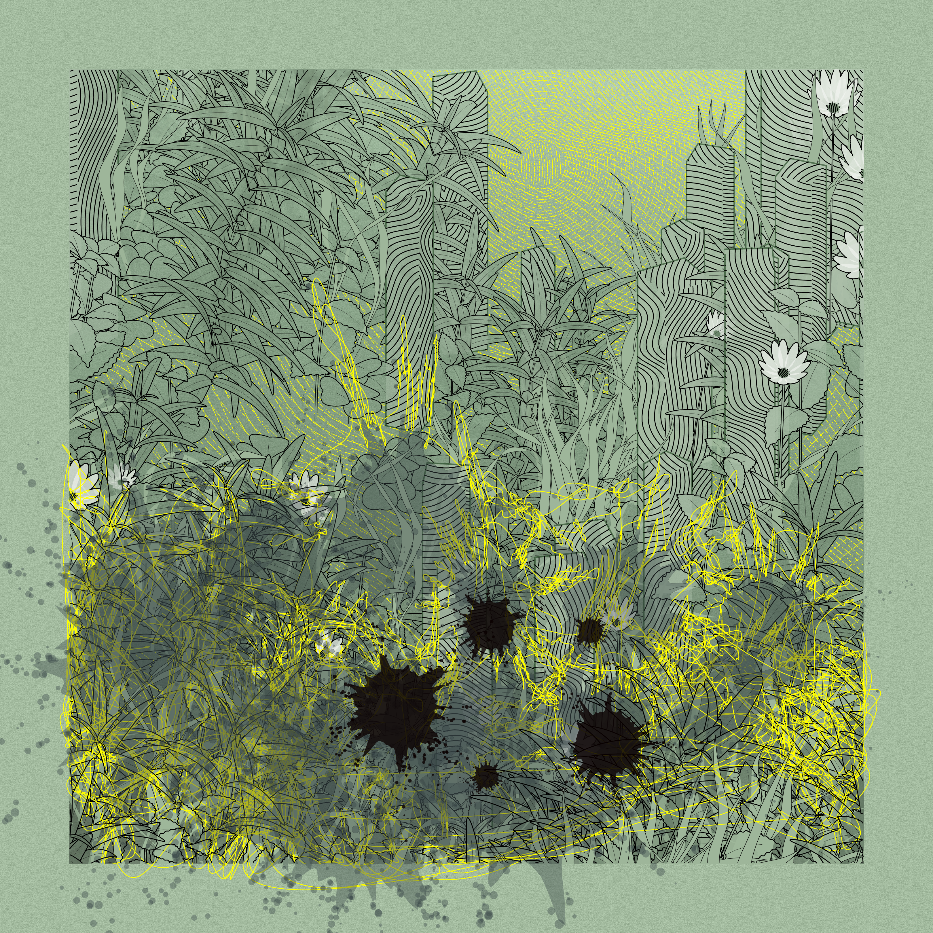 Landscape with Carbon Capture #1418