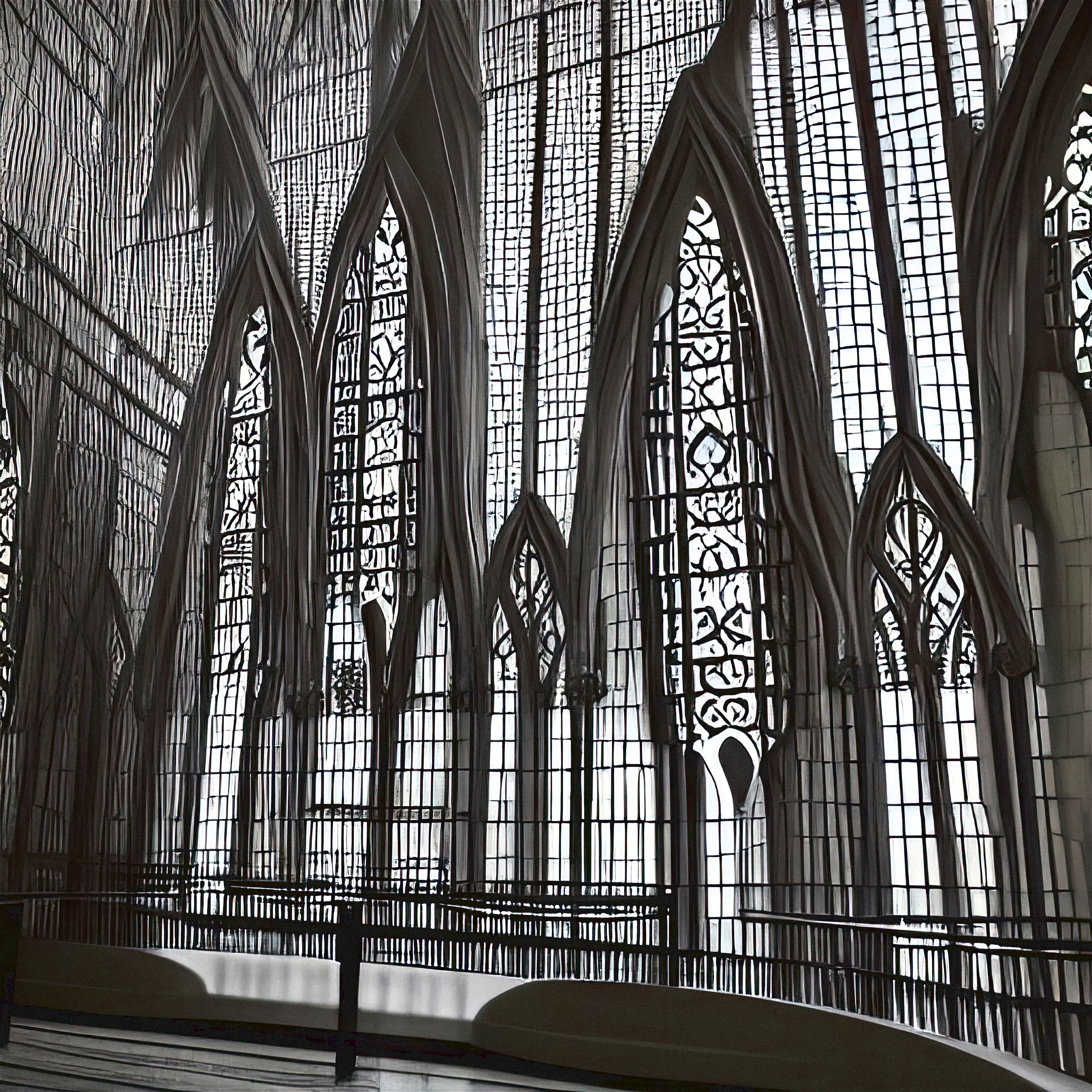 Silk Stained Glass #23