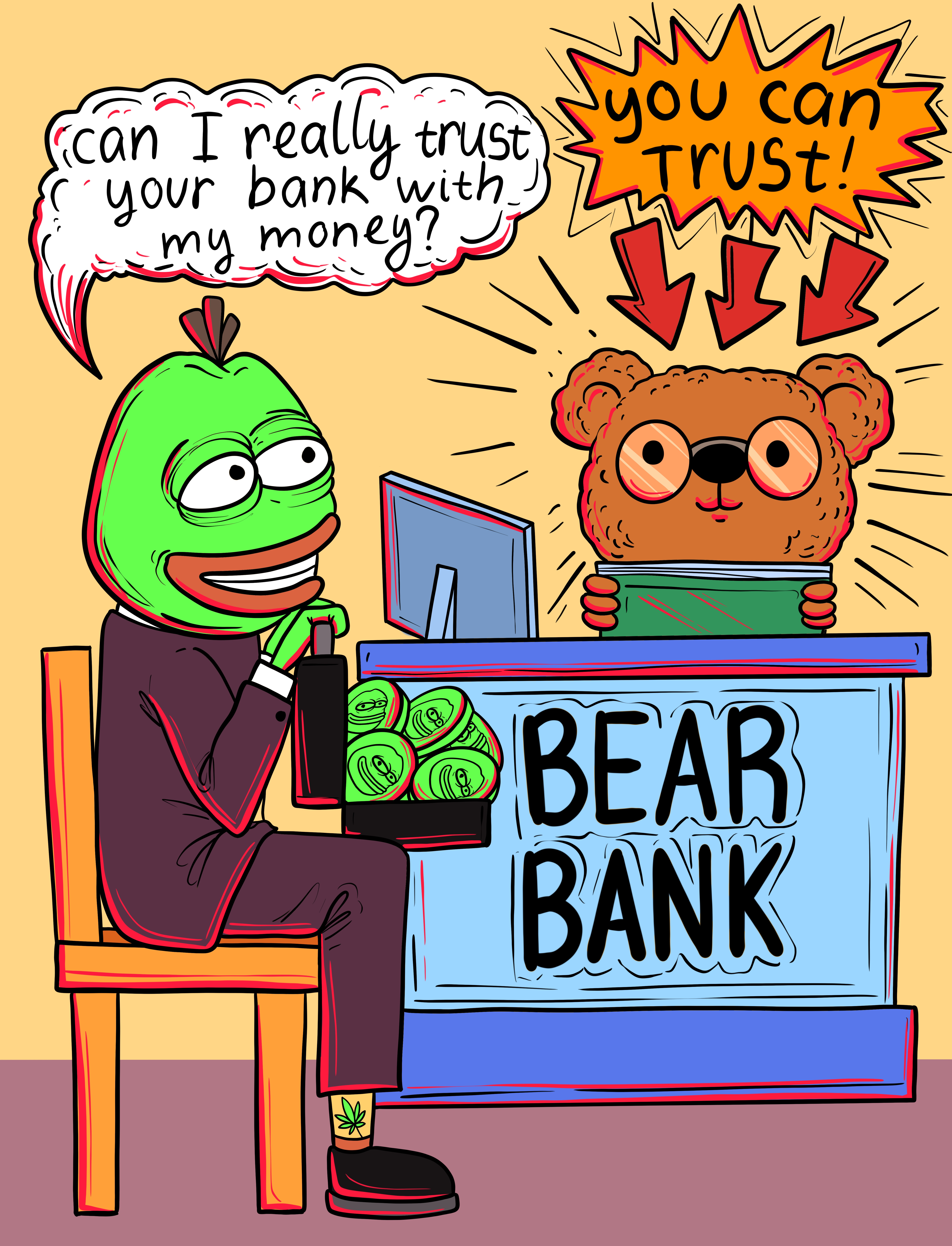 Bear bank