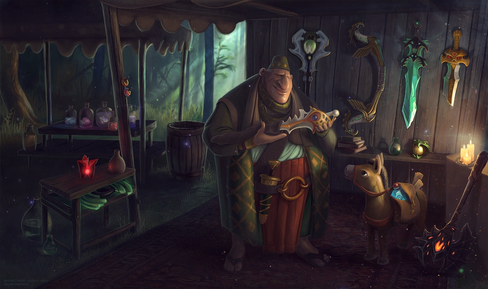 Dota 2 - secret shop
