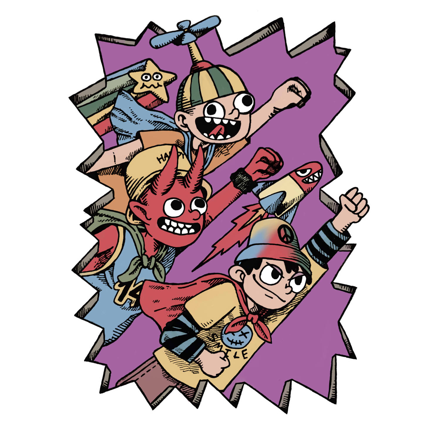 hero devil and my friends