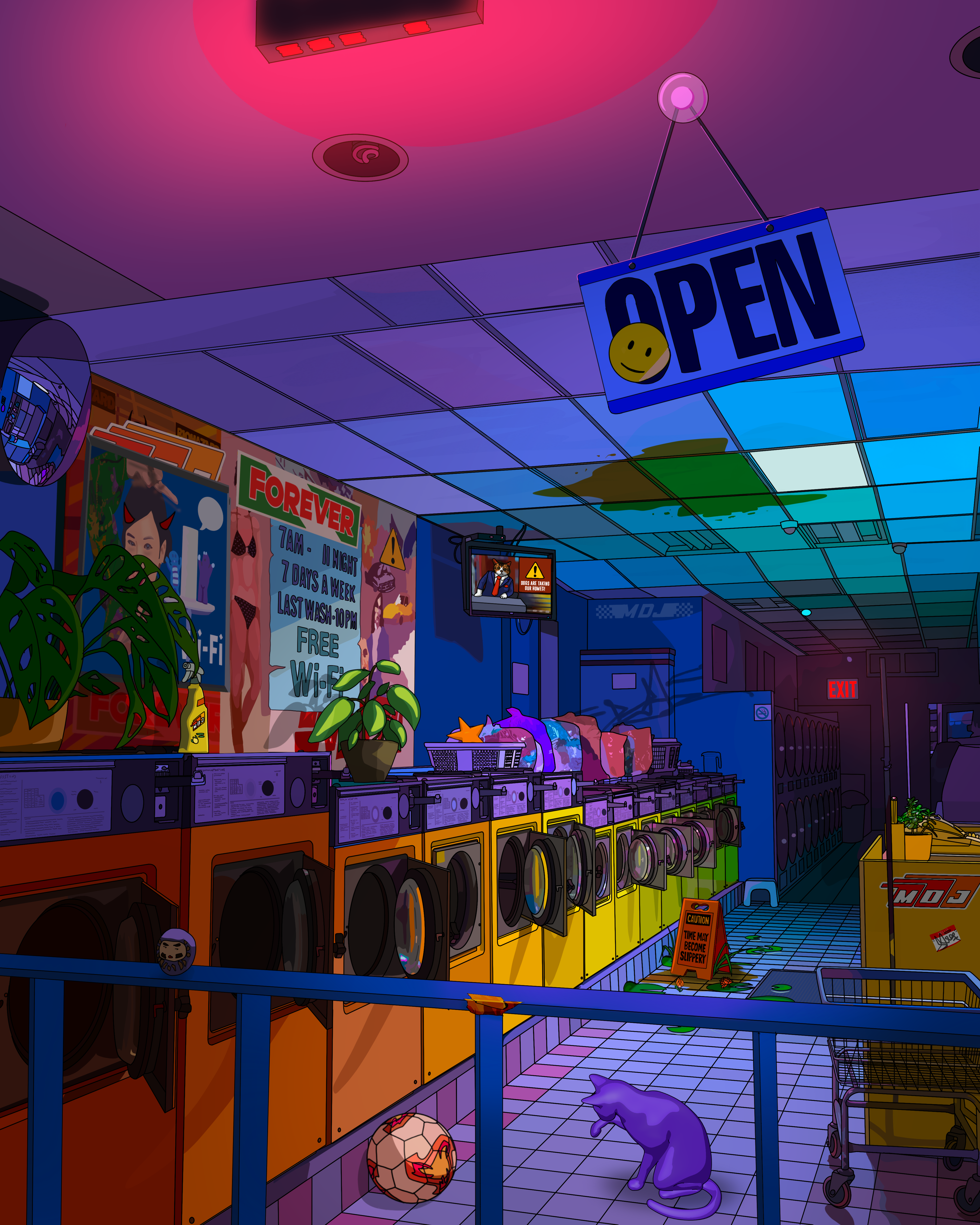 Change the channel. #87/99