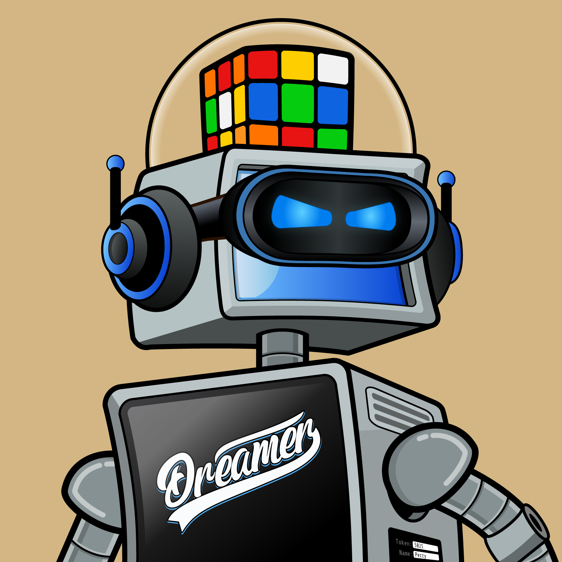 🤖 Drunk Robot #5025 - Perry