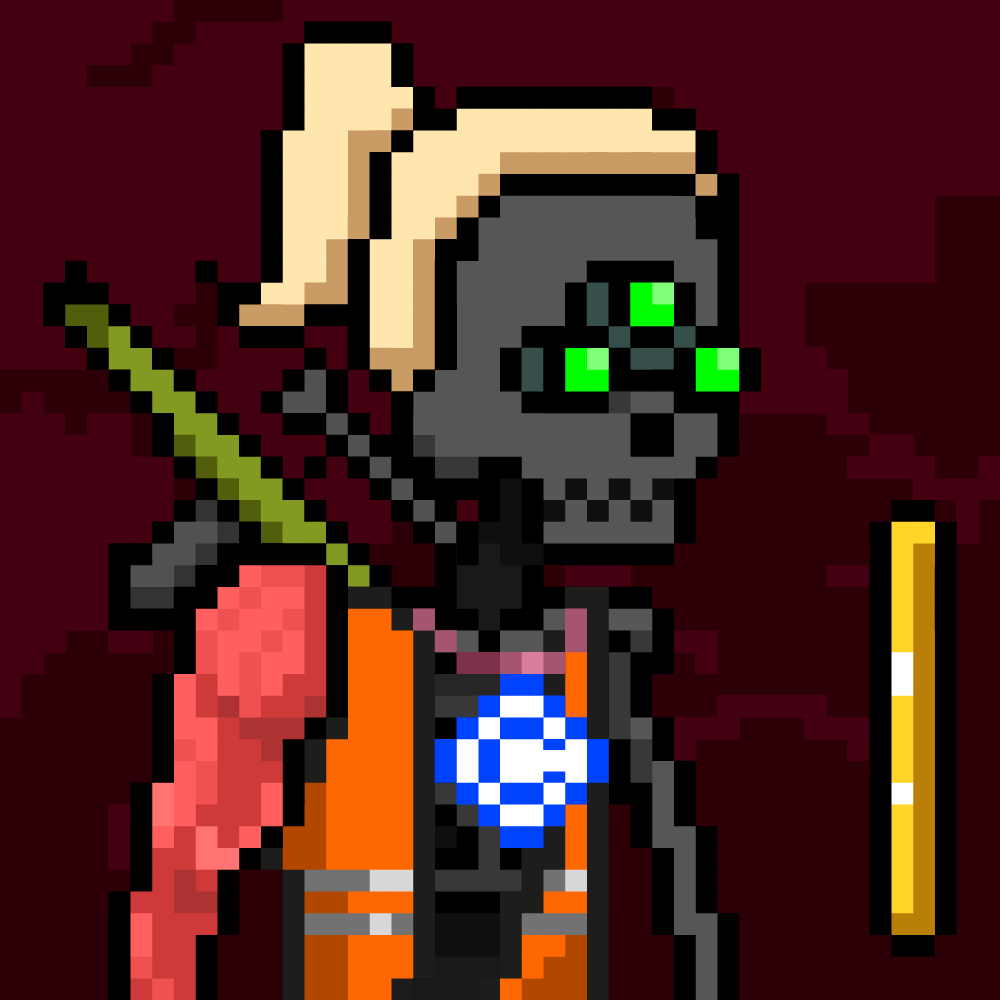 Ordinal Ladies Skull #4078