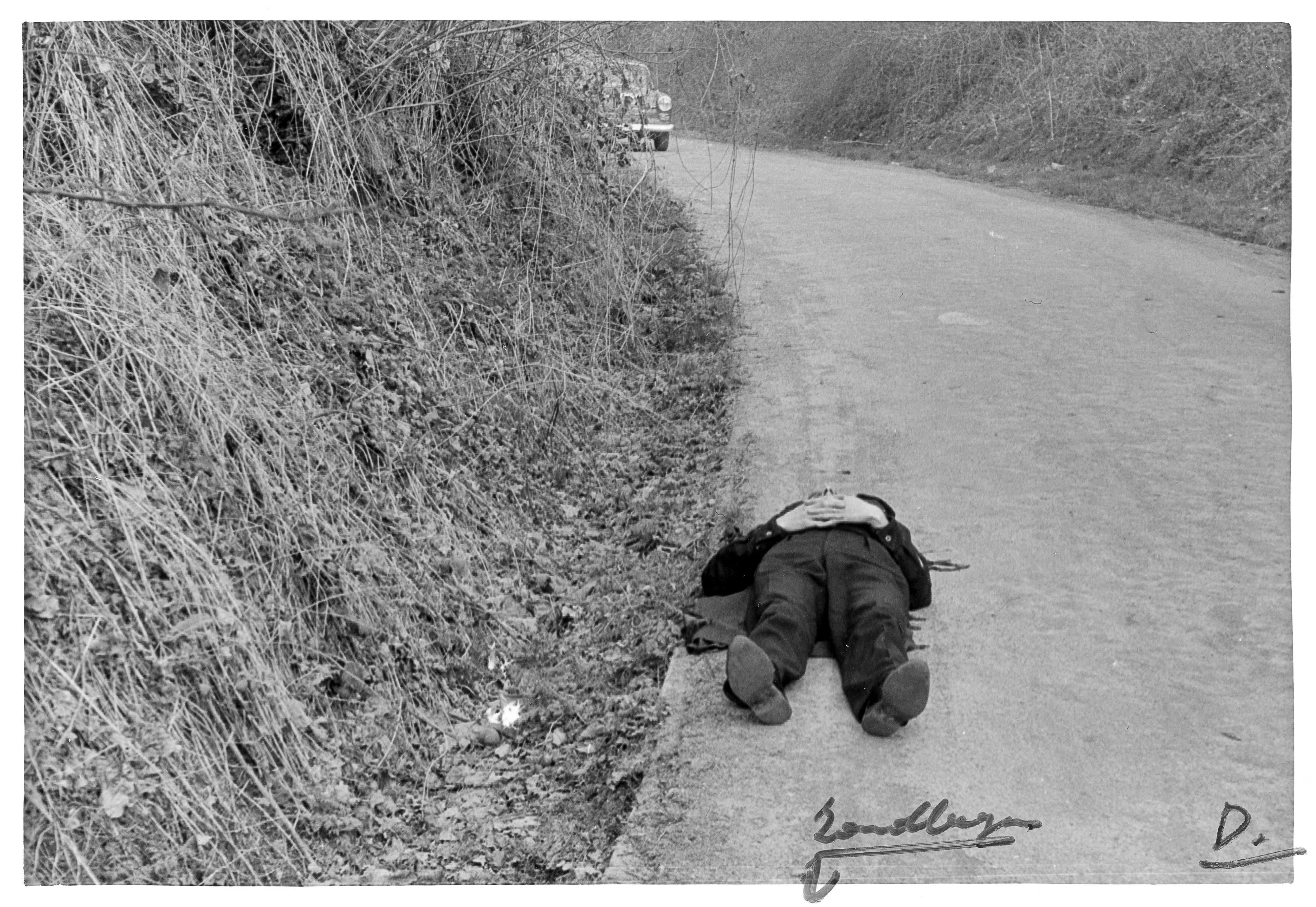 Minding his own business