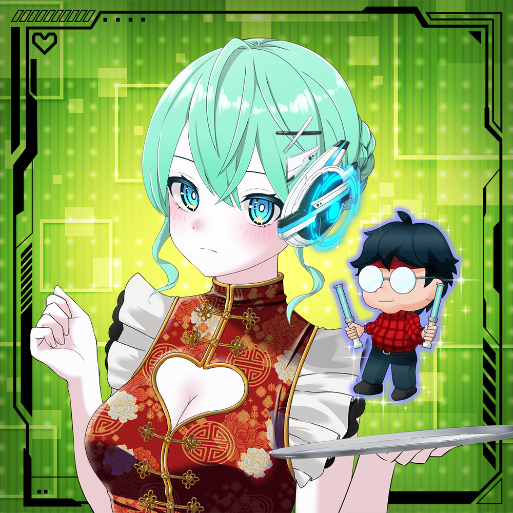 NFT OCS Genesis #3849 MAID-SAN