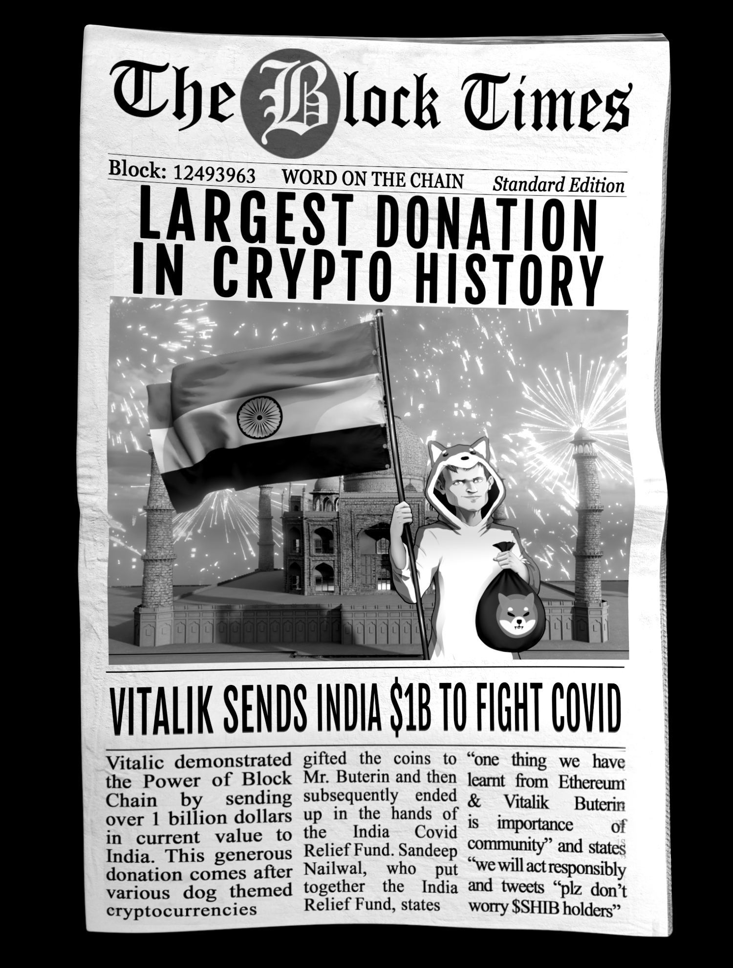 Largest Donation in Crypto History | Standard