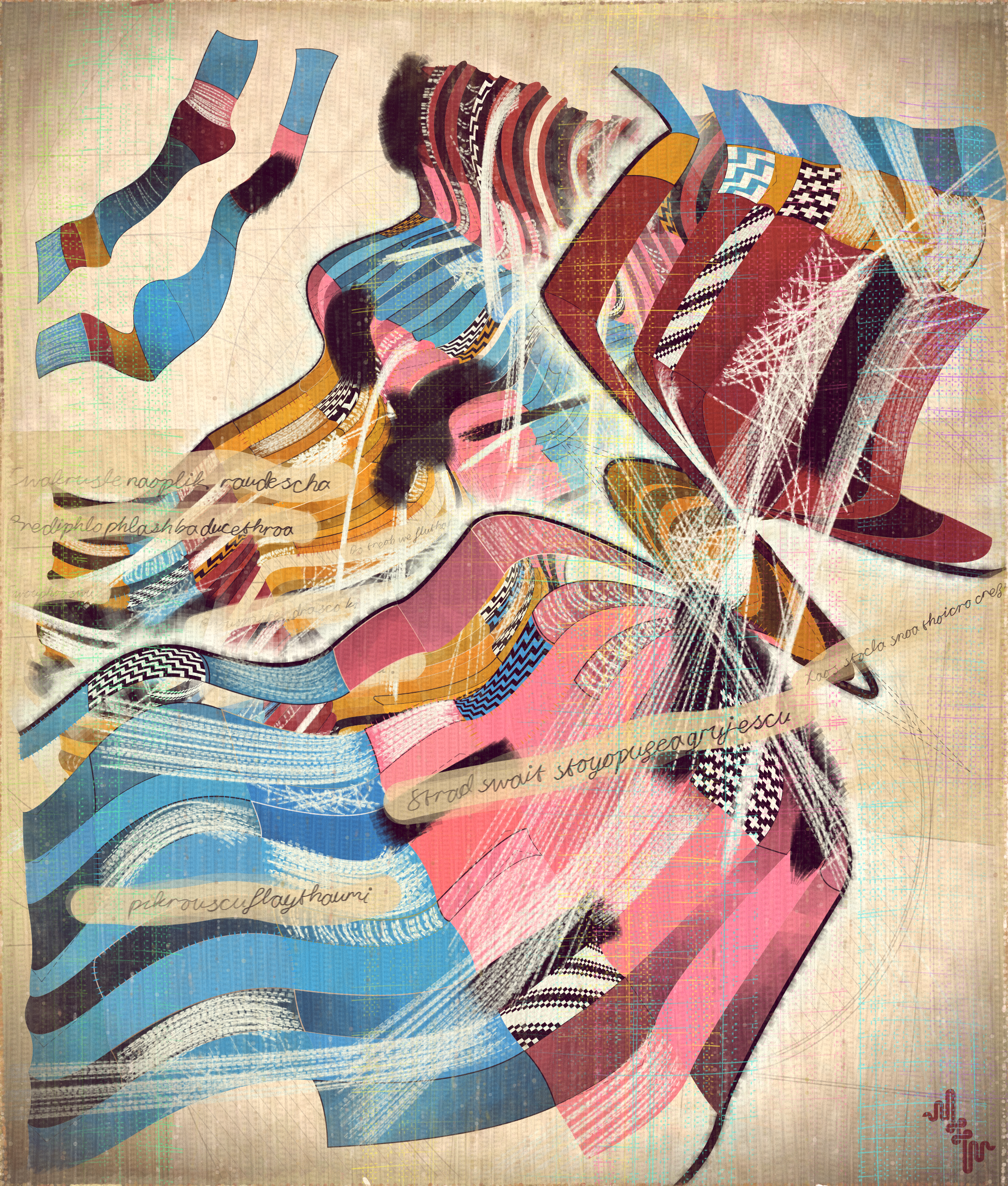 Amplitudes of Canvas #213