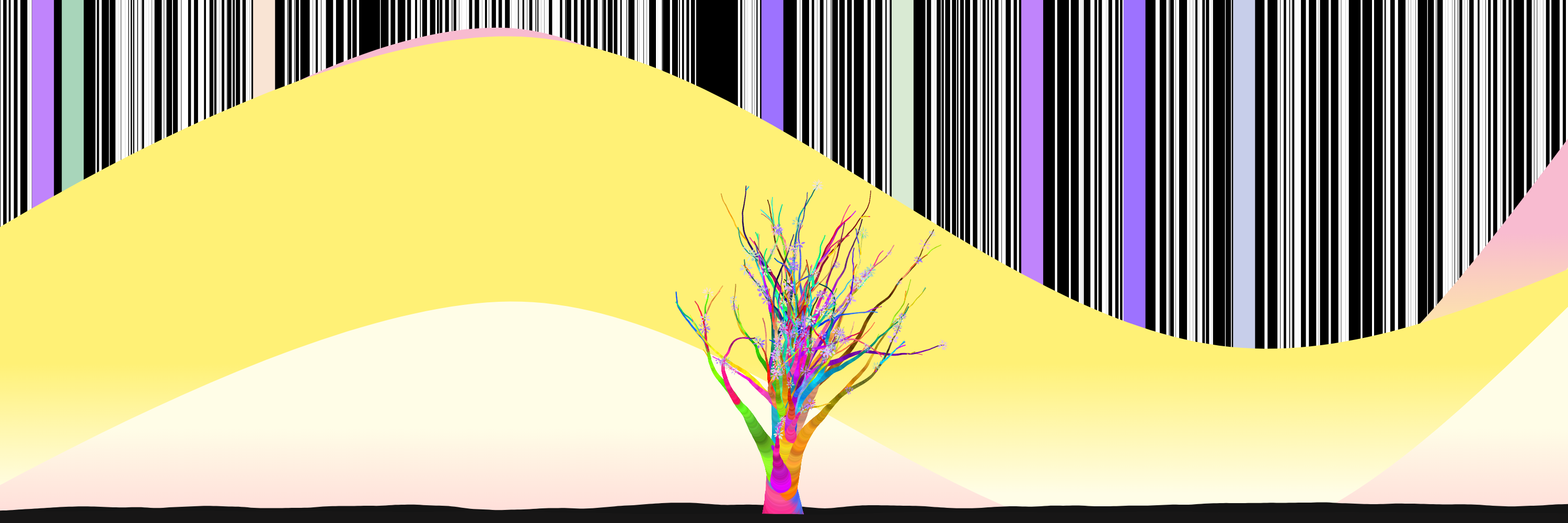 Coded Flowering Banner #018