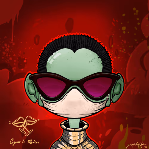 Cozomo de' Medici X The Hex'd :: 1/1