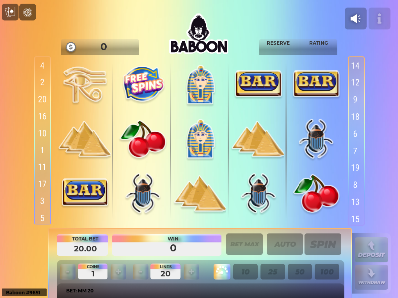 Baboon #9651