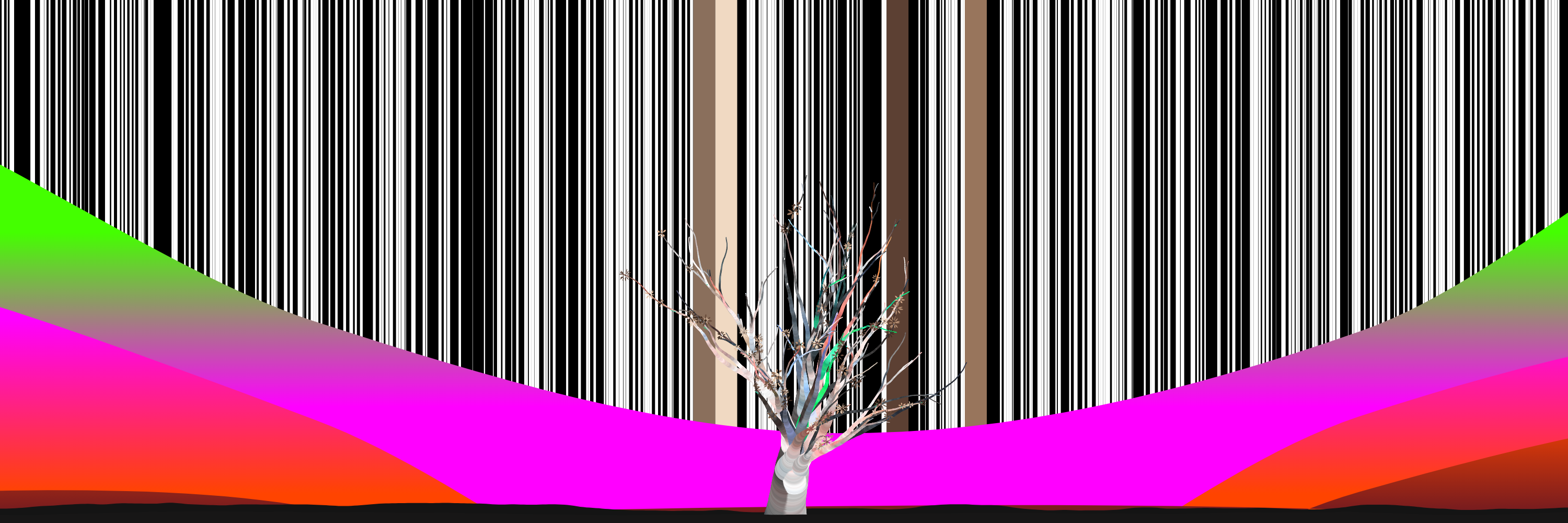 Coded Flowering Banner #075