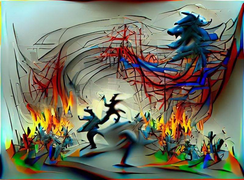 Do not lay in the throes of chaos for it is not natural to you.