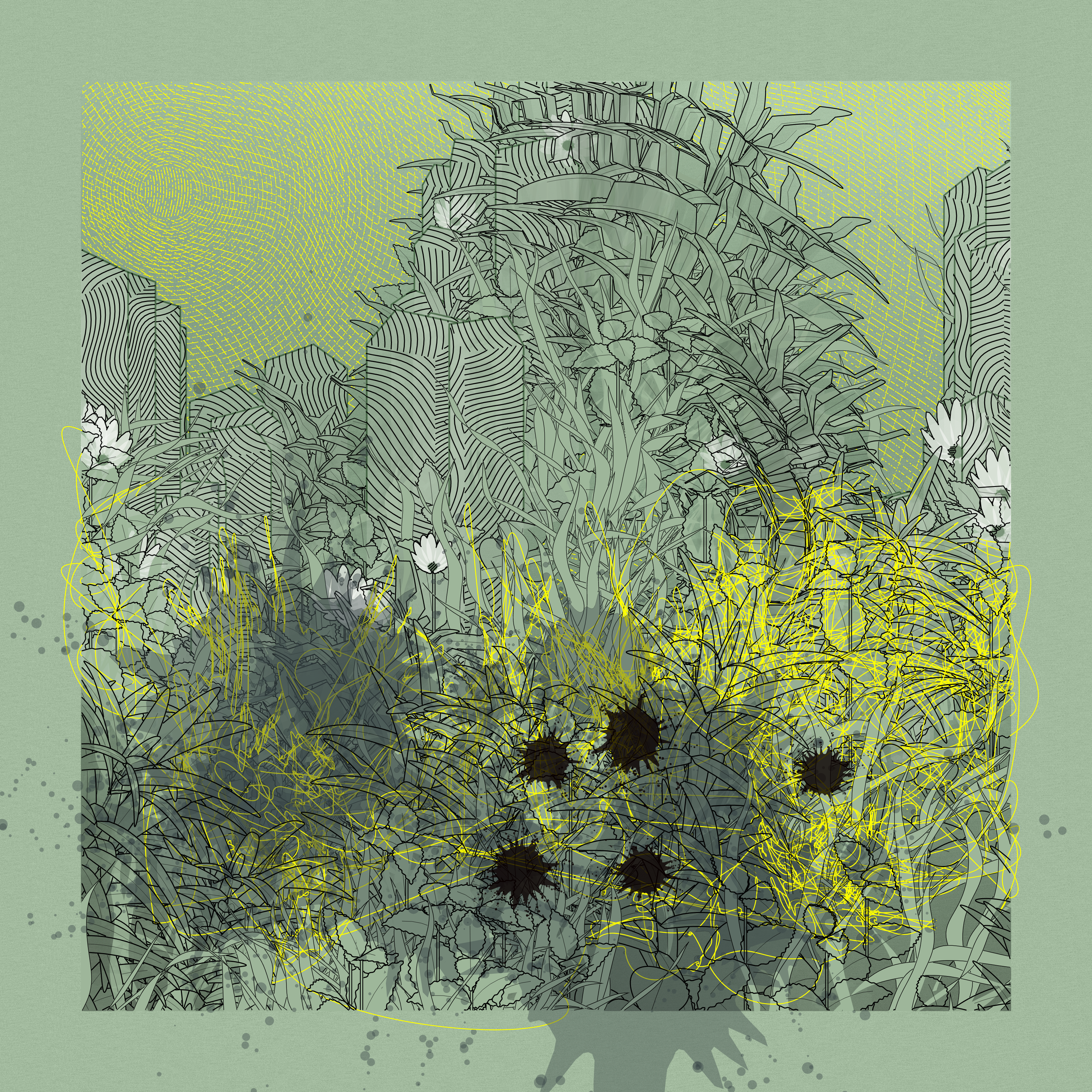 Landscape with Carbon Capture #7110