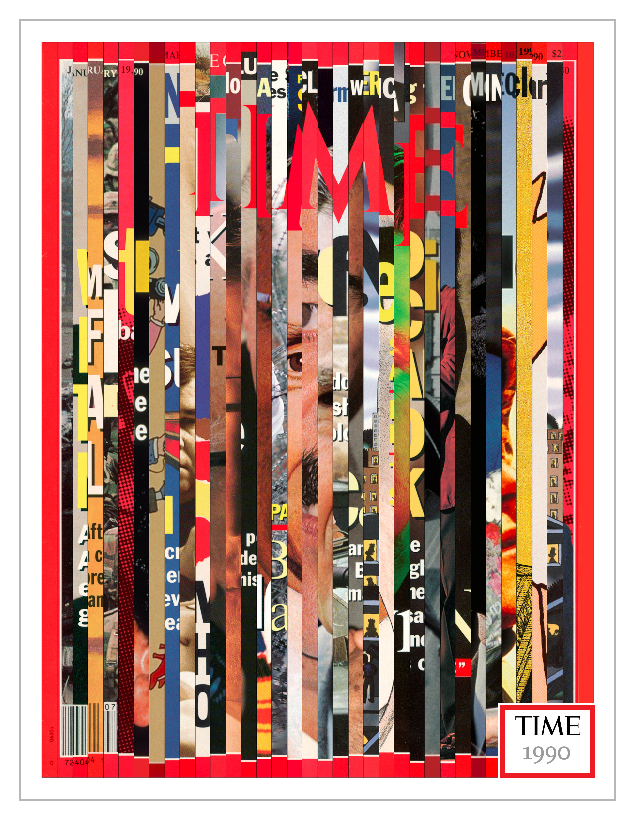 Slice of TIME, 1990 by DW Pine