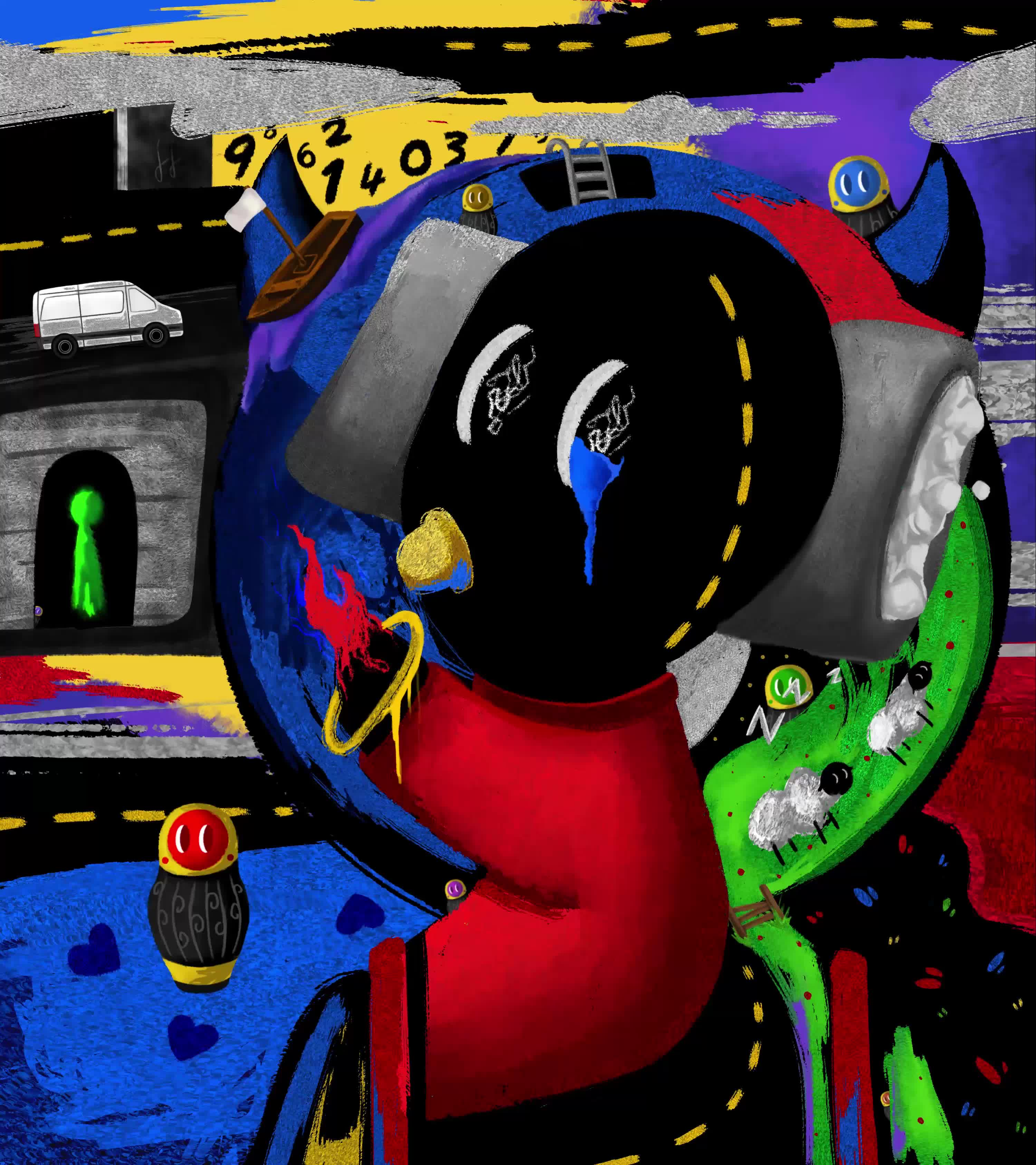 i'm protecting you from the road ahead by Odious #4/22