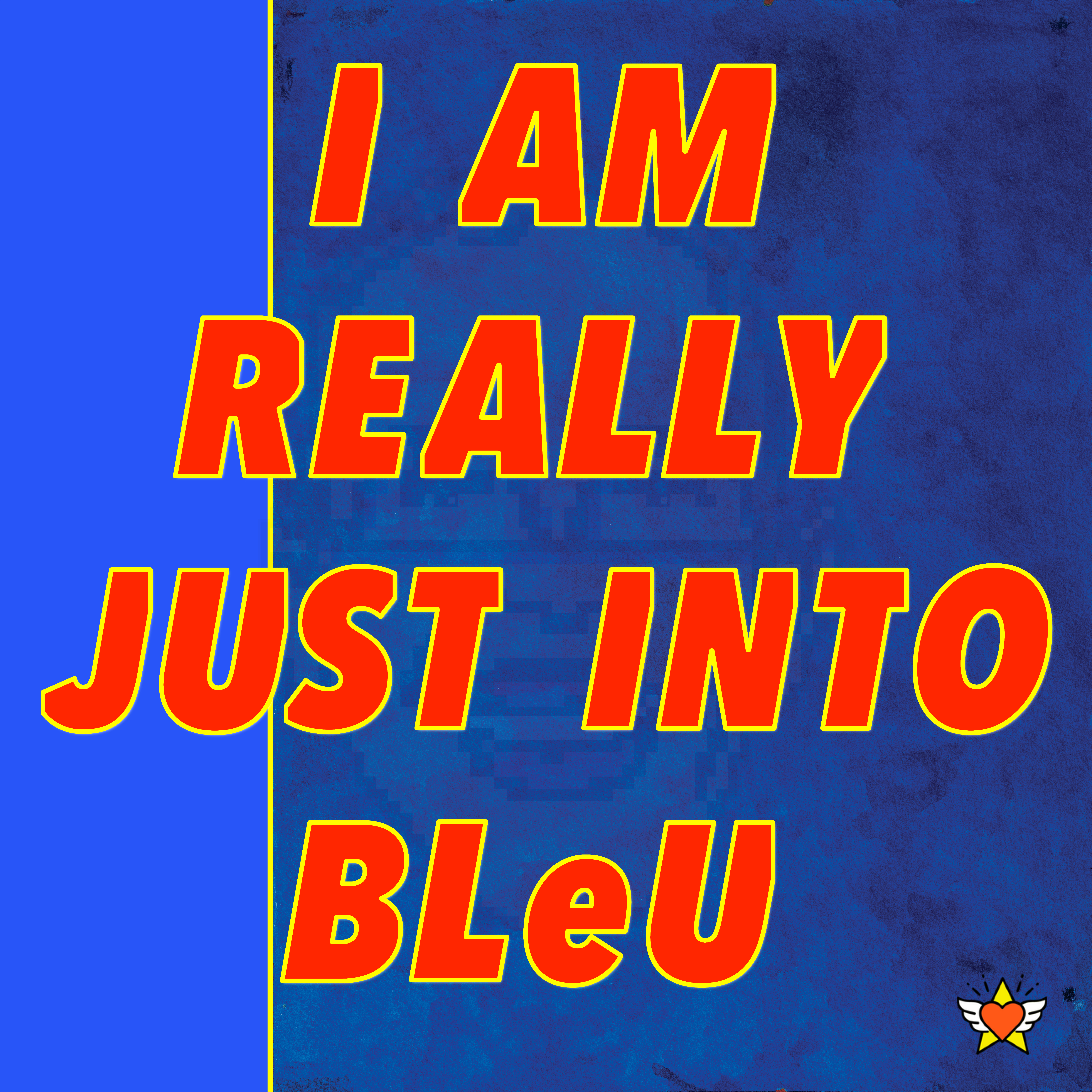 I AM REALLY JUST INTO BLeU - Mongo Mugs 2.51