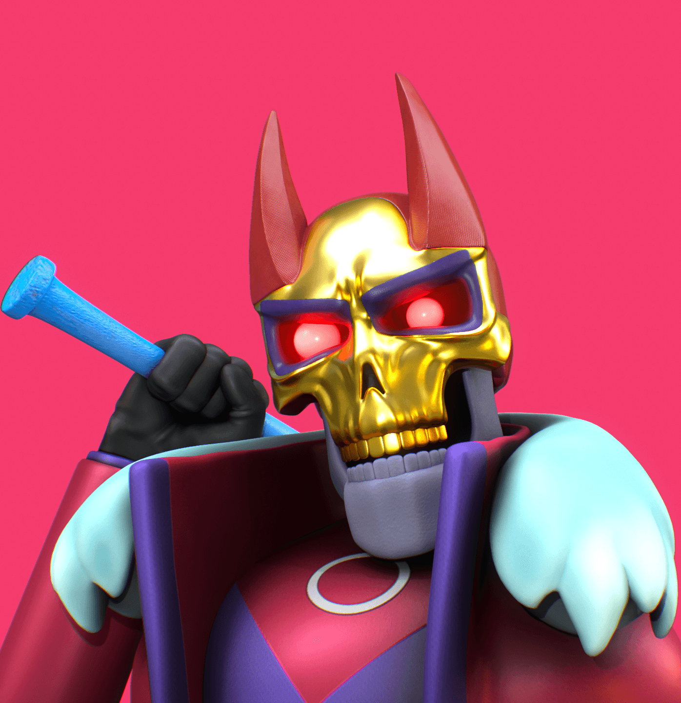 CryptoAnarchists #29/250  KinkySkullx Collaboration