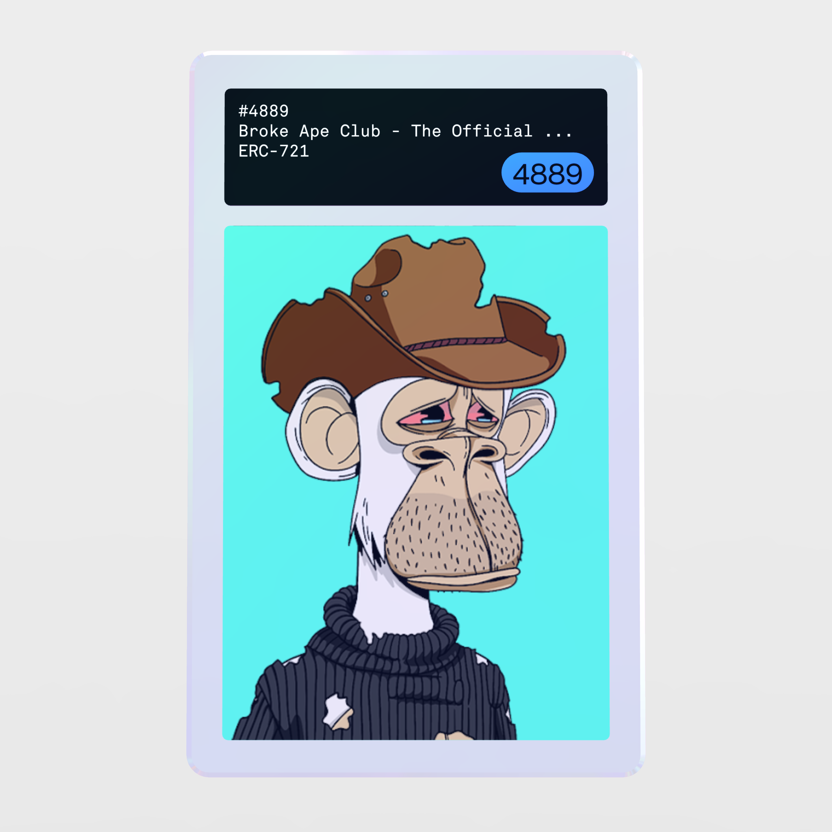 Minter Token - Broke Ape Club - The Official Collection #4889