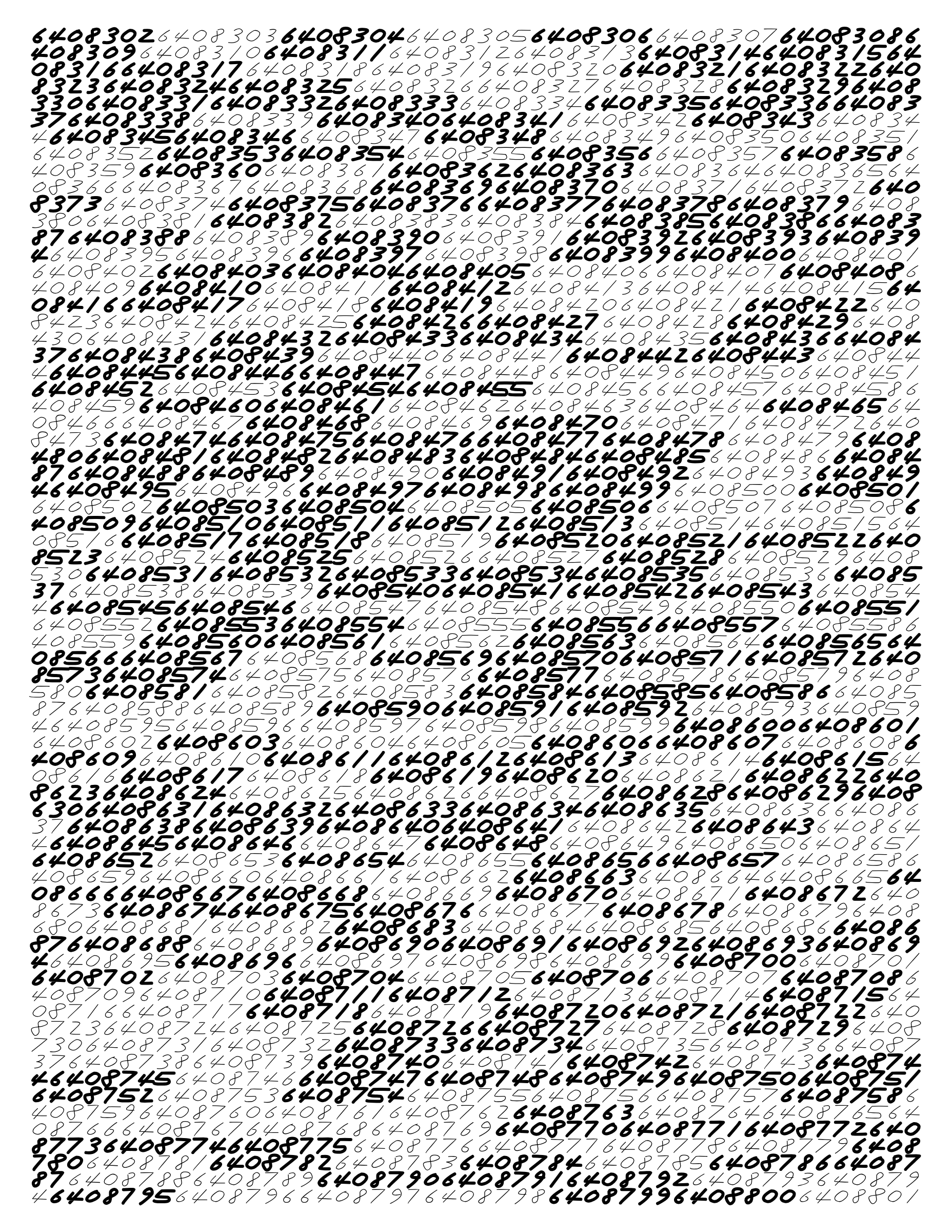 Endless (5,607,250 to Infinity) #2763