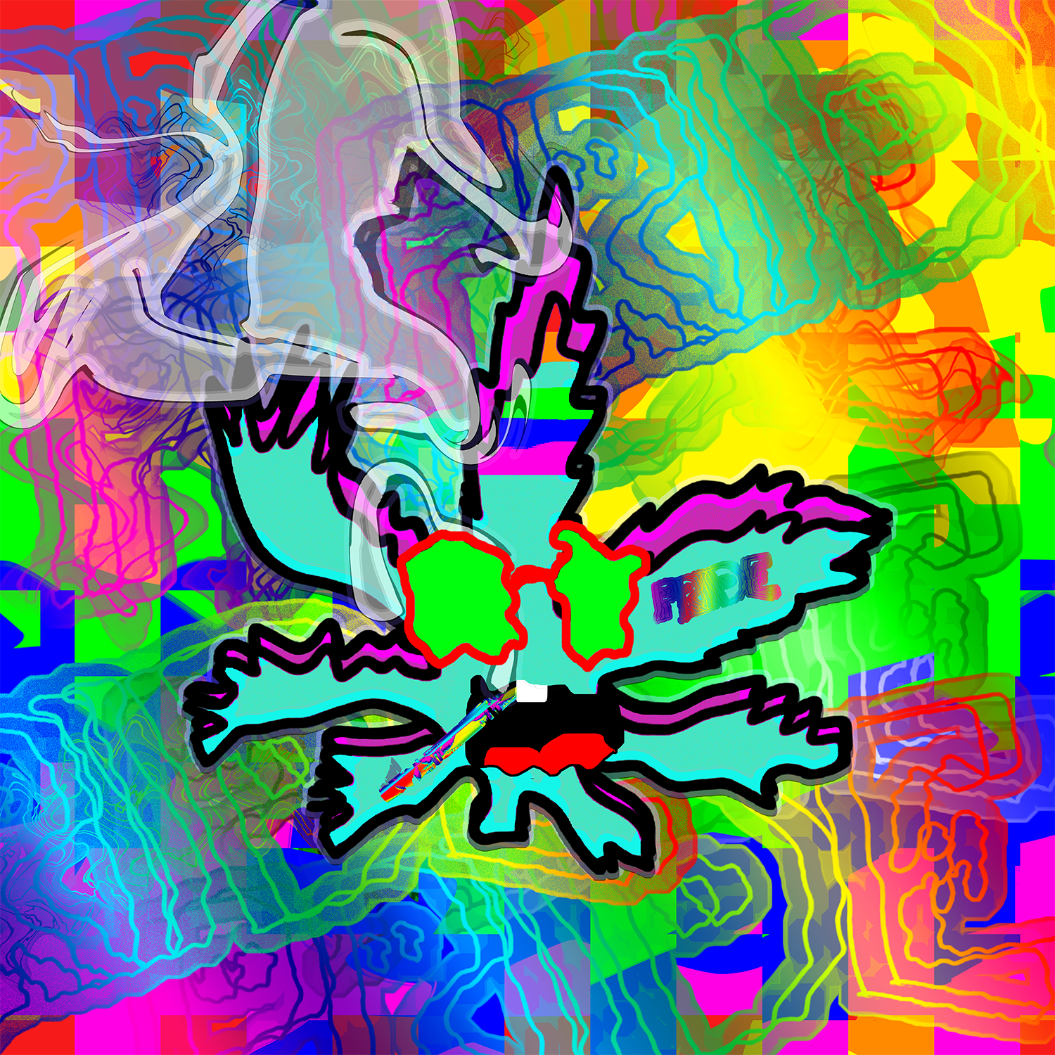 Psychedelic Flower #290