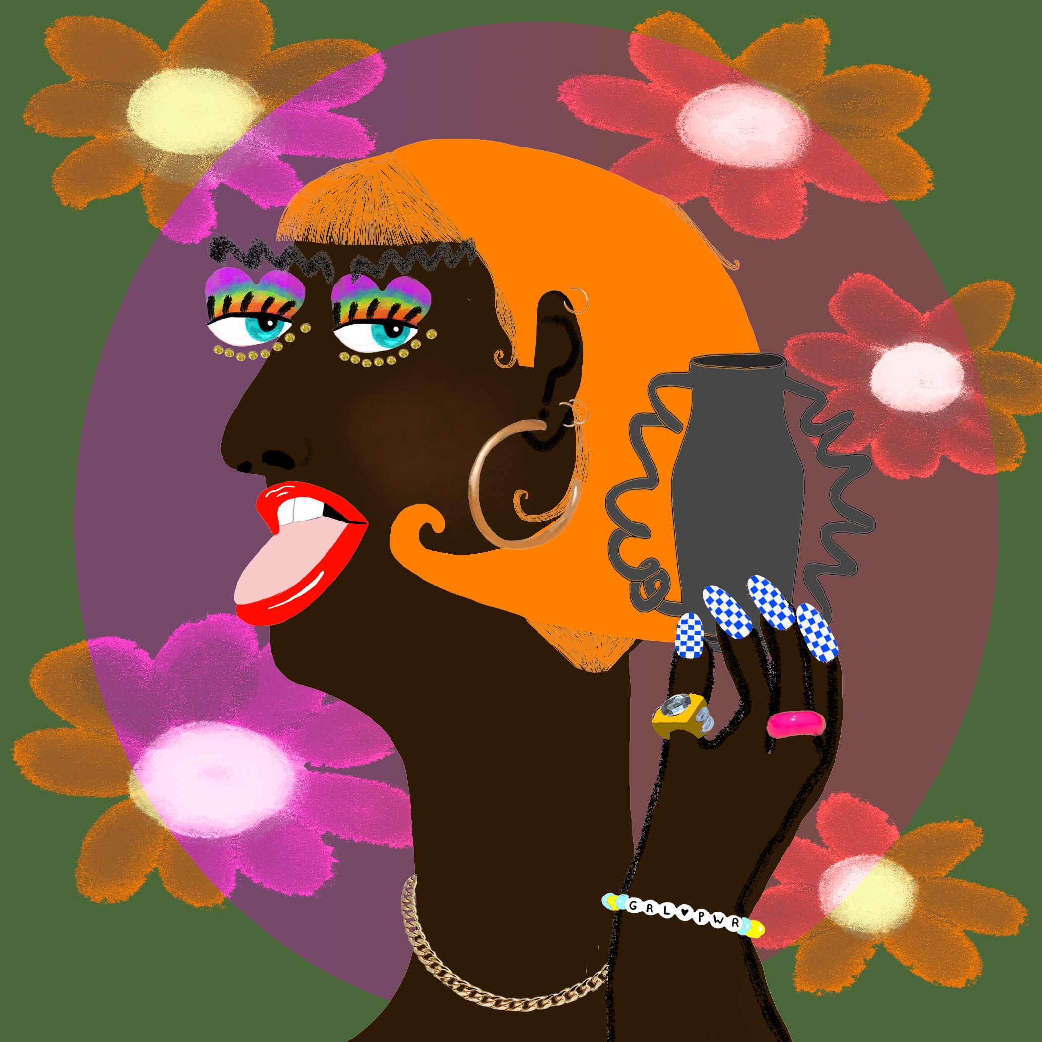 Women with Vases #54