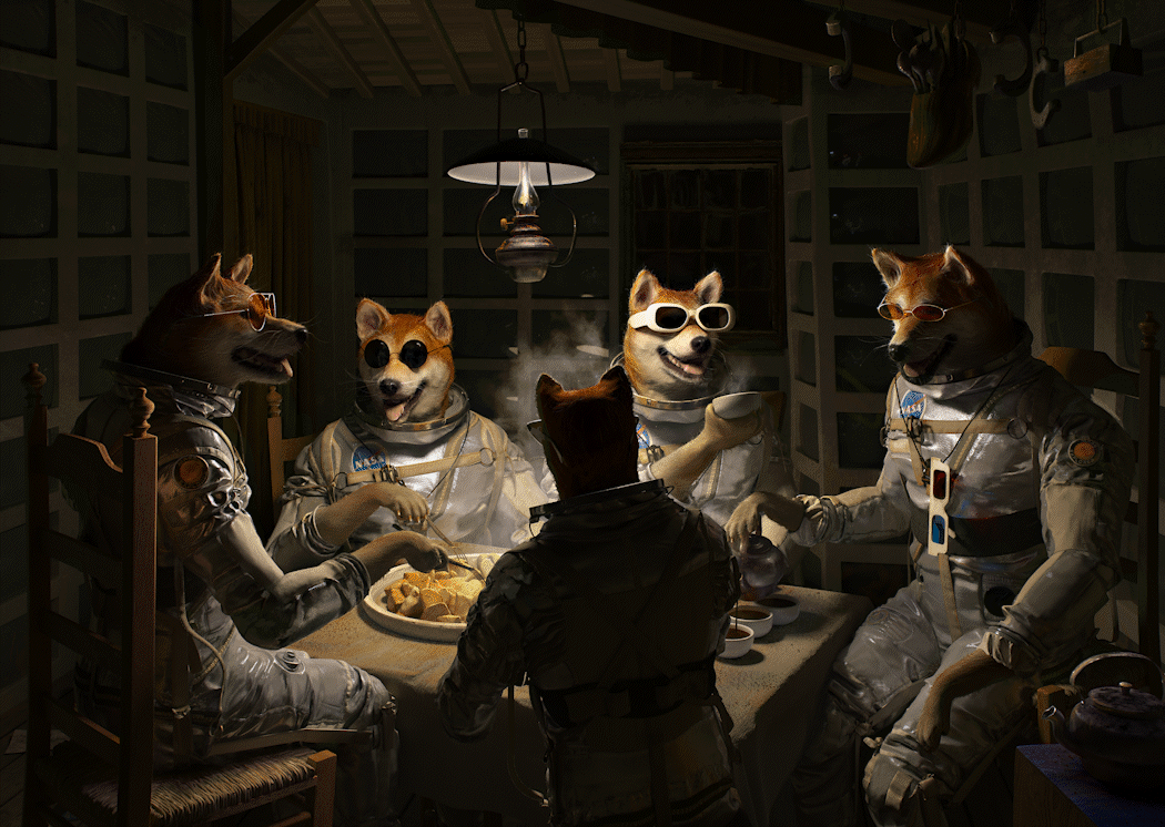 The Potato Eaters On Mars