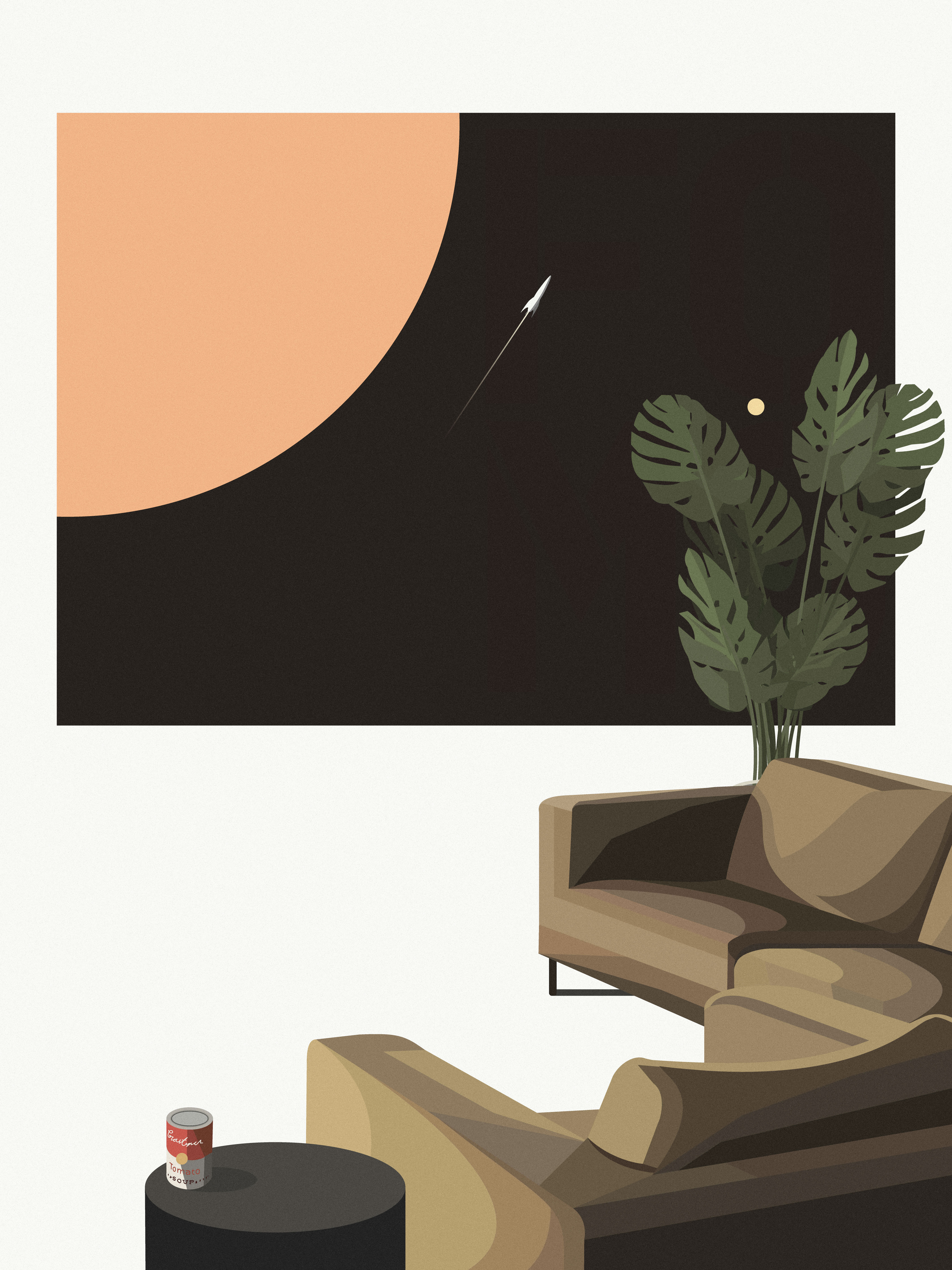 Empty Space & Tomato Soup 