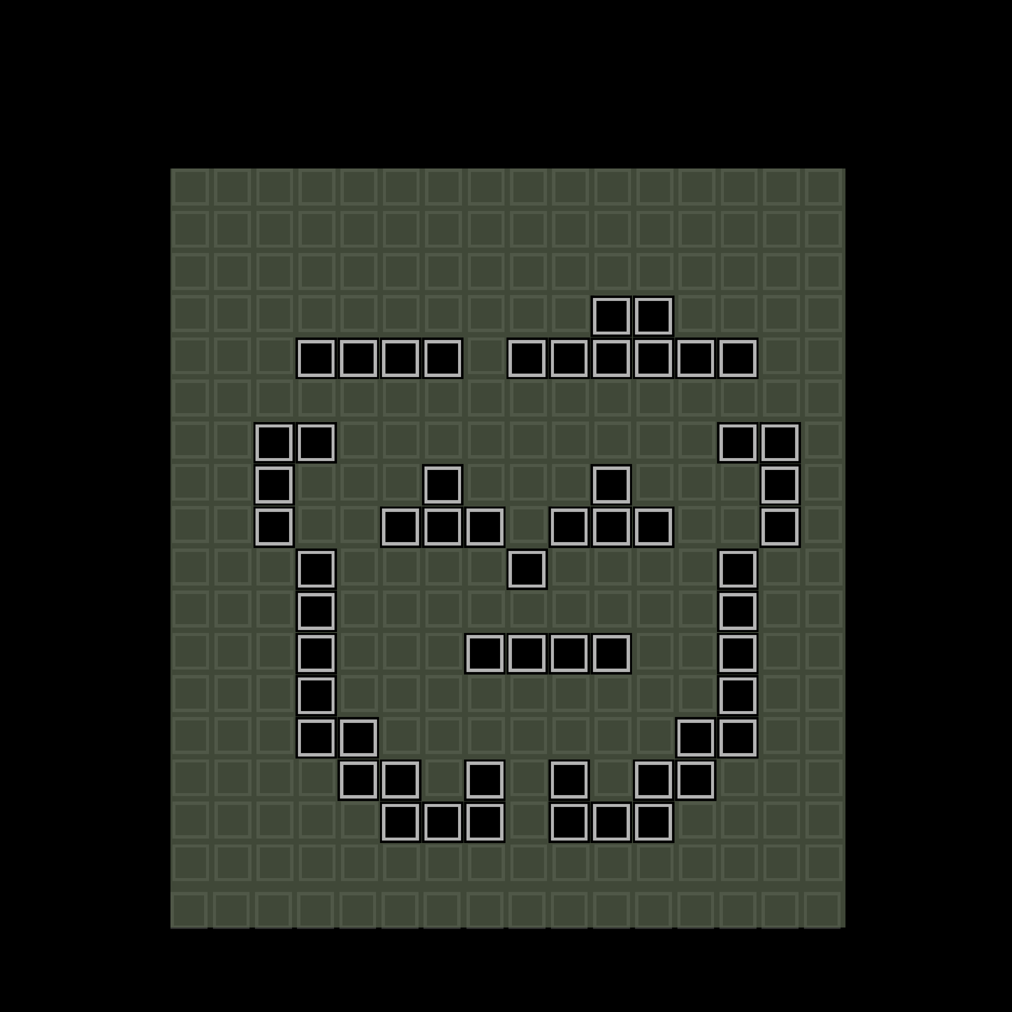 8-bit Block Face #1800