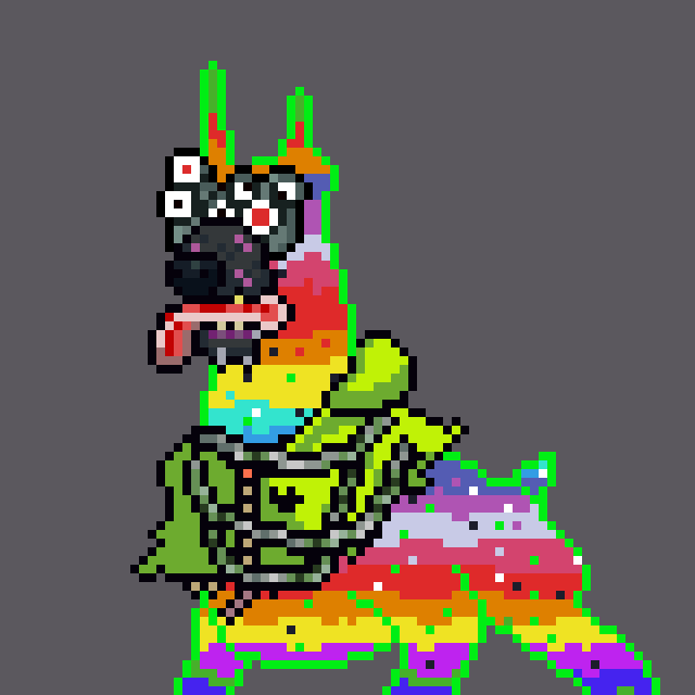 Mutant Pixel Hounds #3611