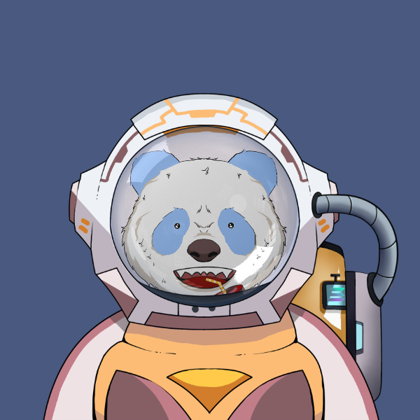 Panda Astronaut Club #640