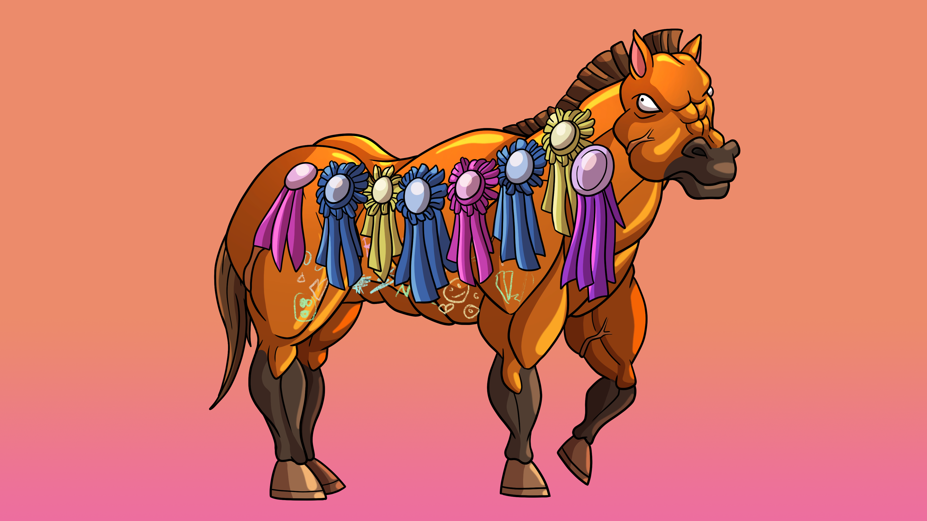 Glue Factory Horse #9876