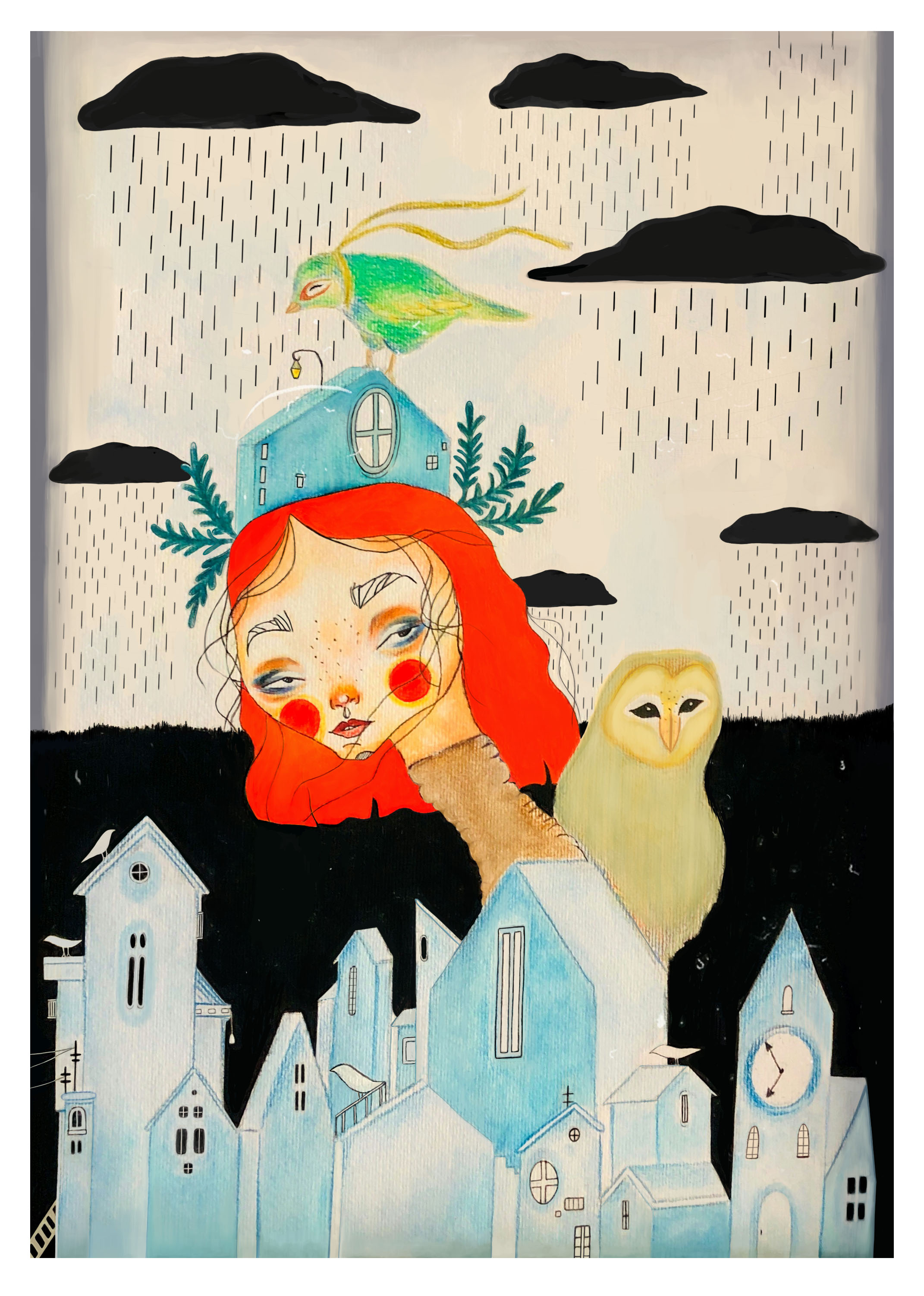"Black rain"