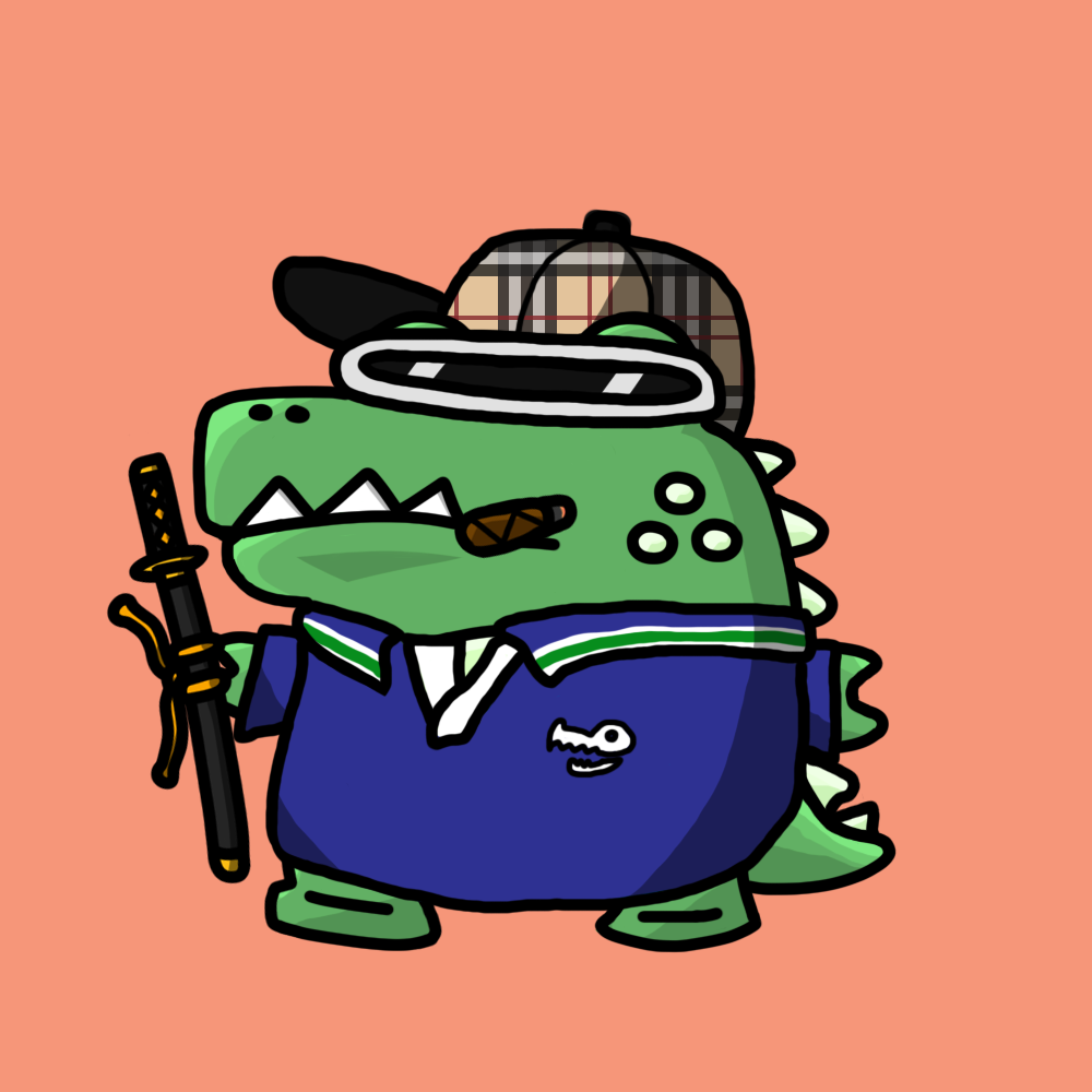 Cute Gator Club Genesis #695