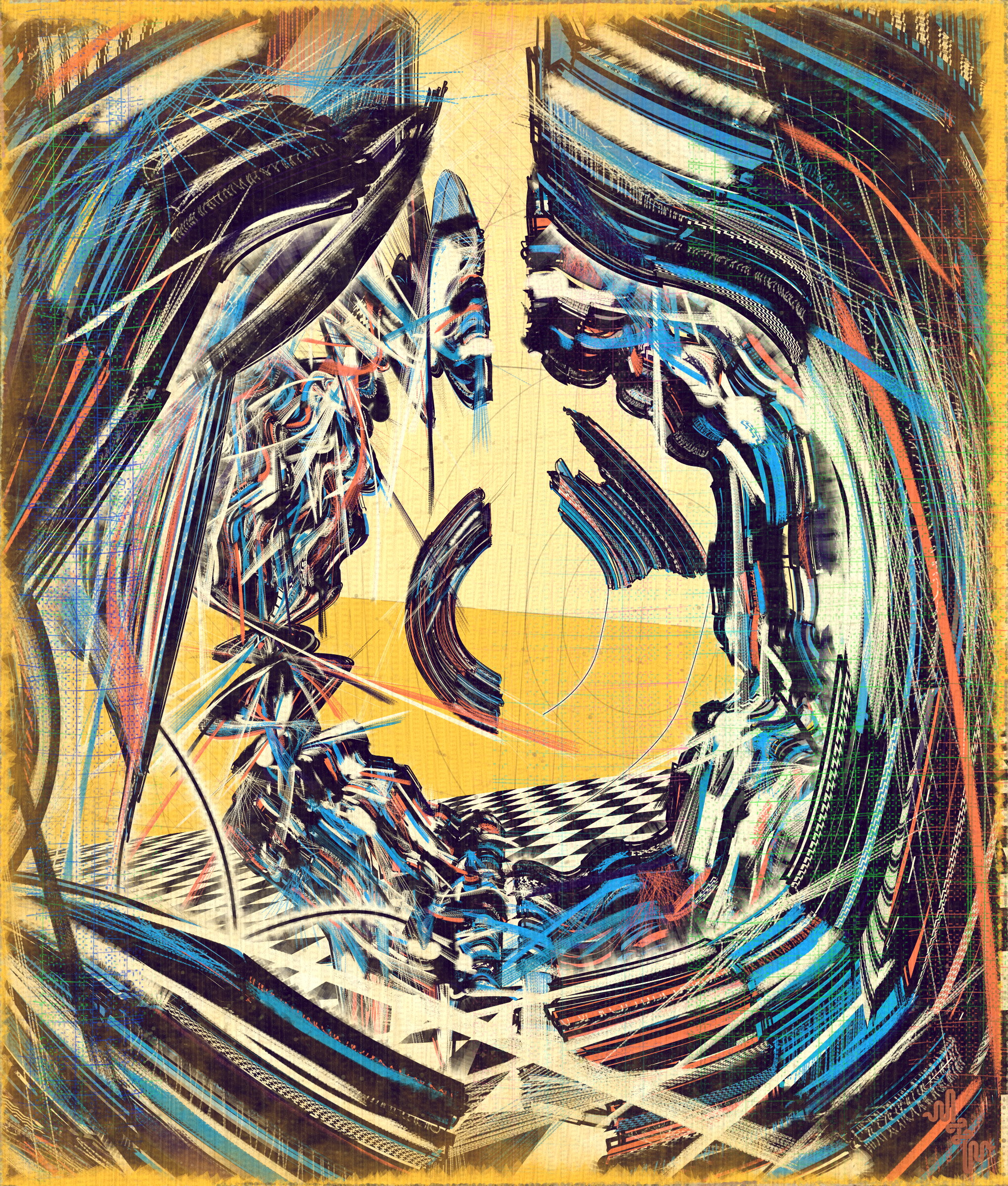 Amplitudes of Canvas #216