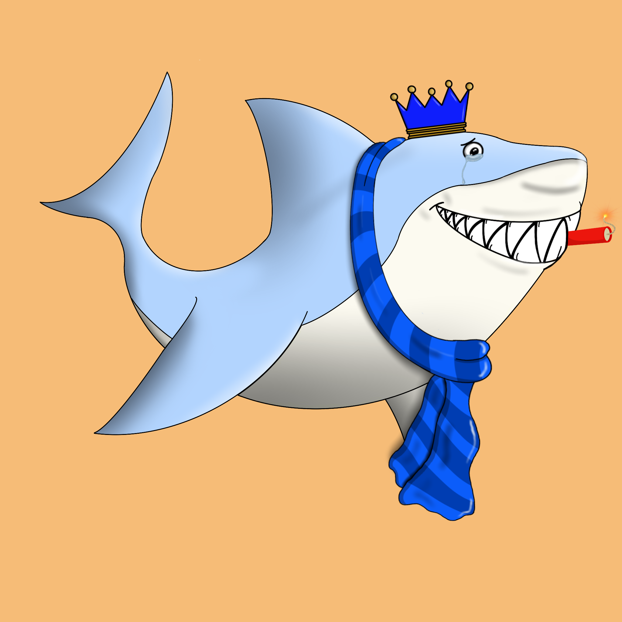 Wavy Shark #5136