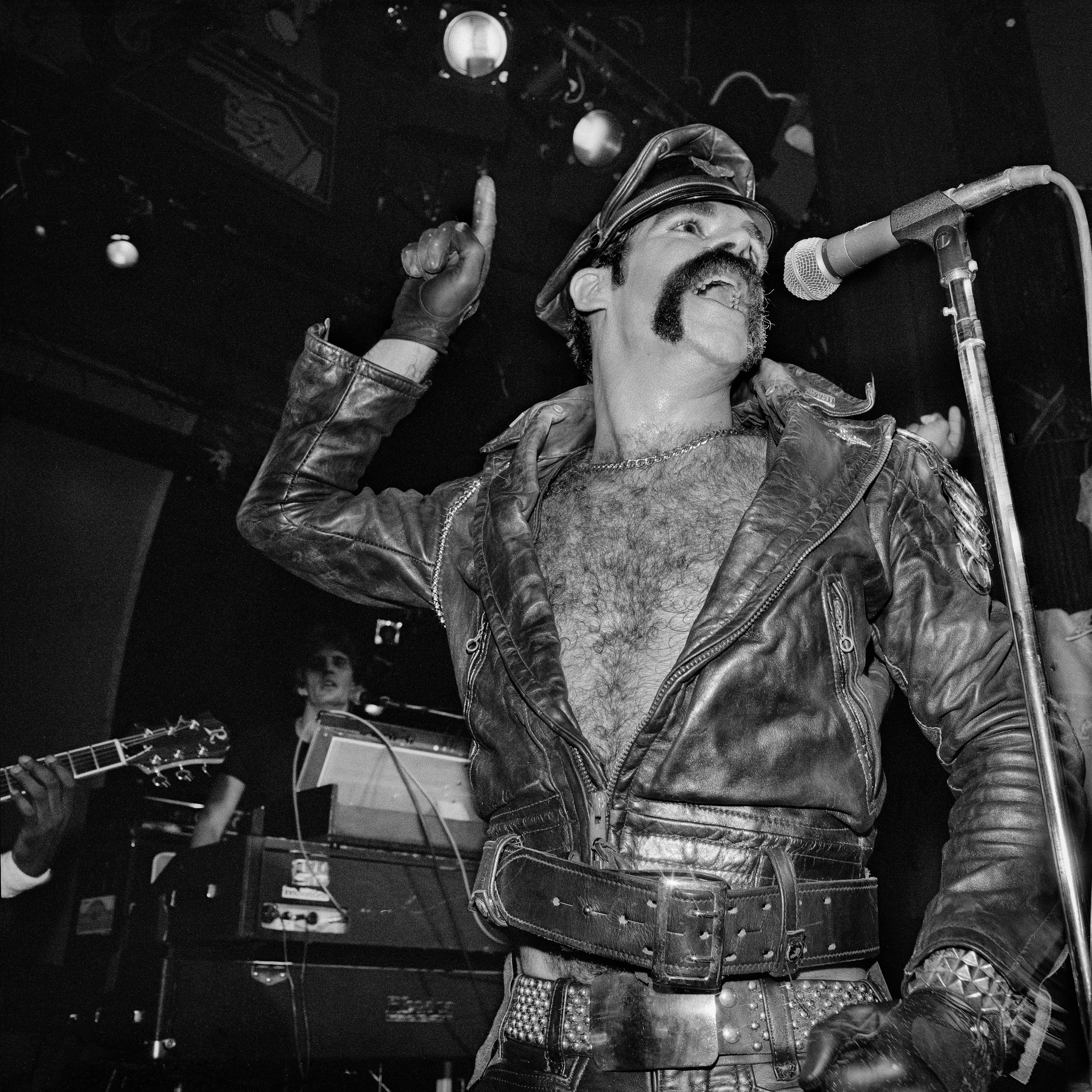 QuirkyVision 45RPM - The Village People Leatherman Glenn Hughes at Xenon Opening