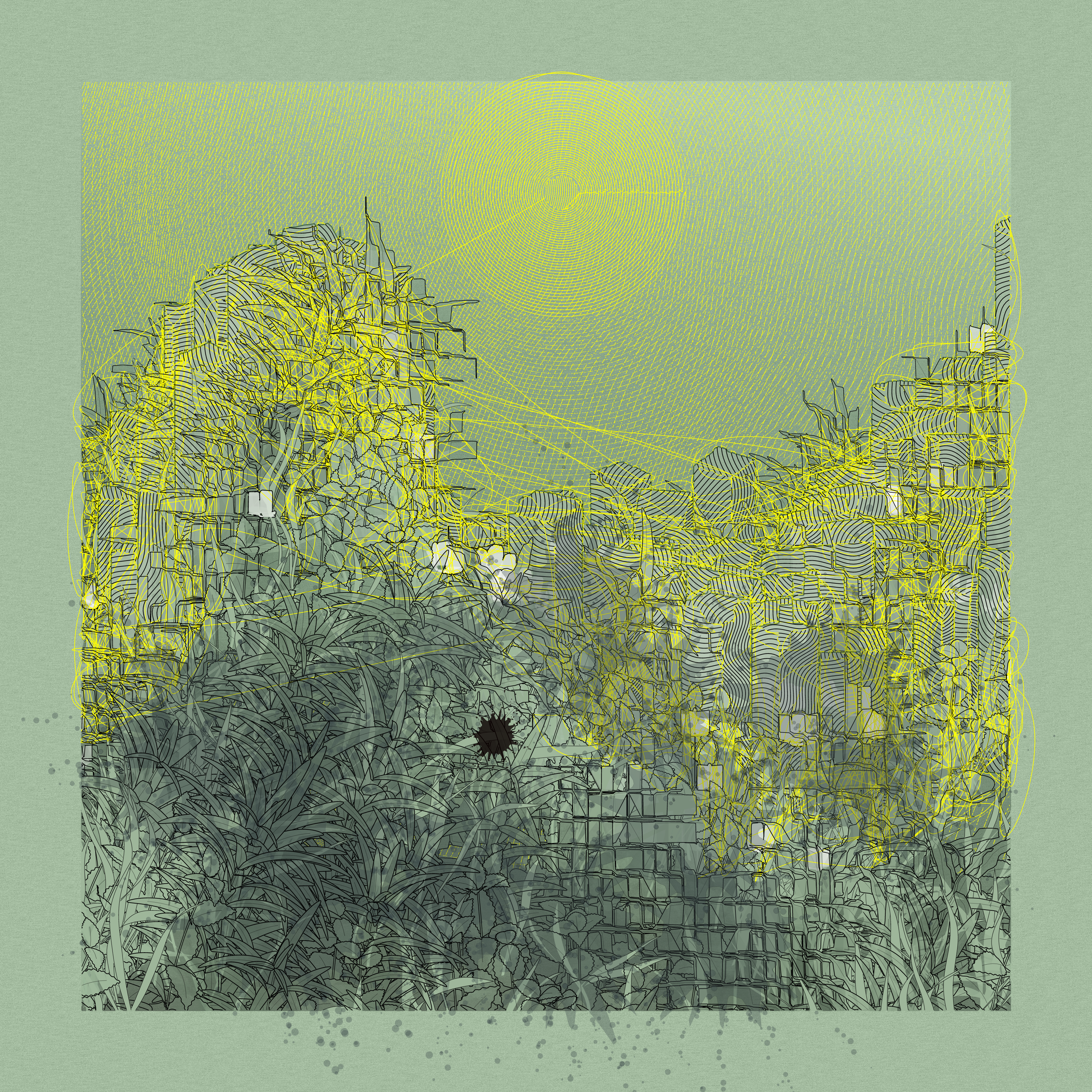 Landscape with Carbon Capture #7716