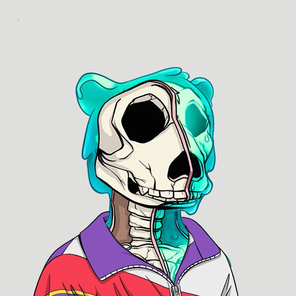 Zombie Okay Bear #3669