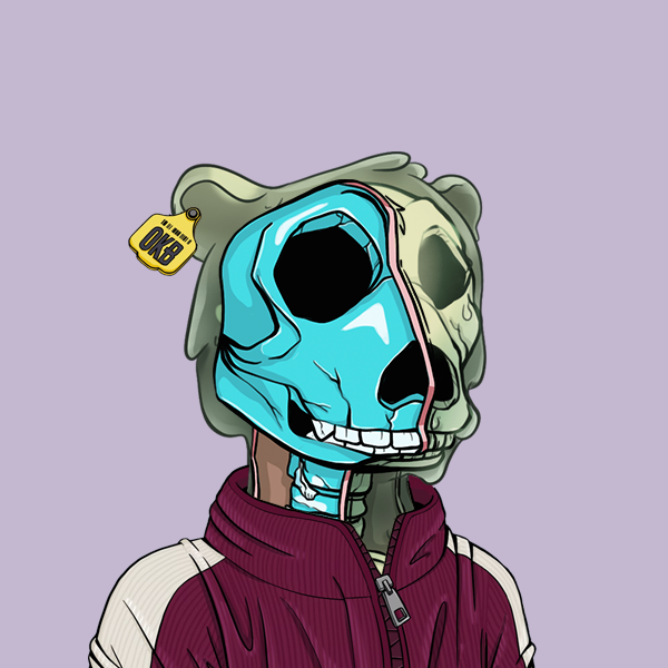 Zombie Okay Bear #3530