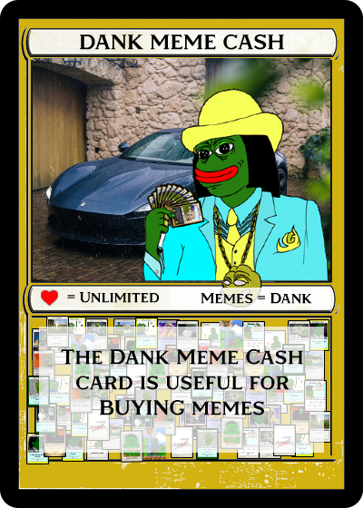DANKMEMECASH | Series 1 Card 2