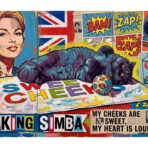 Simba Purrfect: Pop Art - Boutique Rebellion #13 | ALPHA