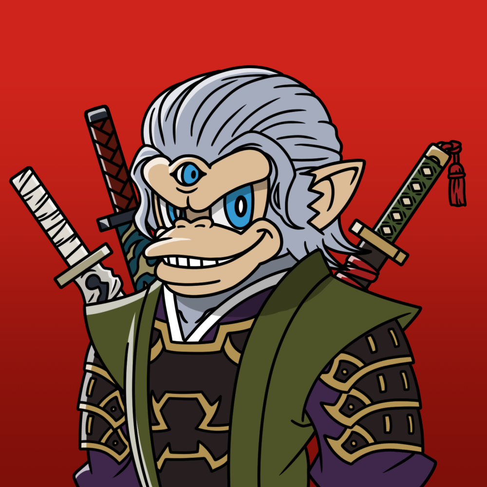 Neo Samurai Monkey #2792