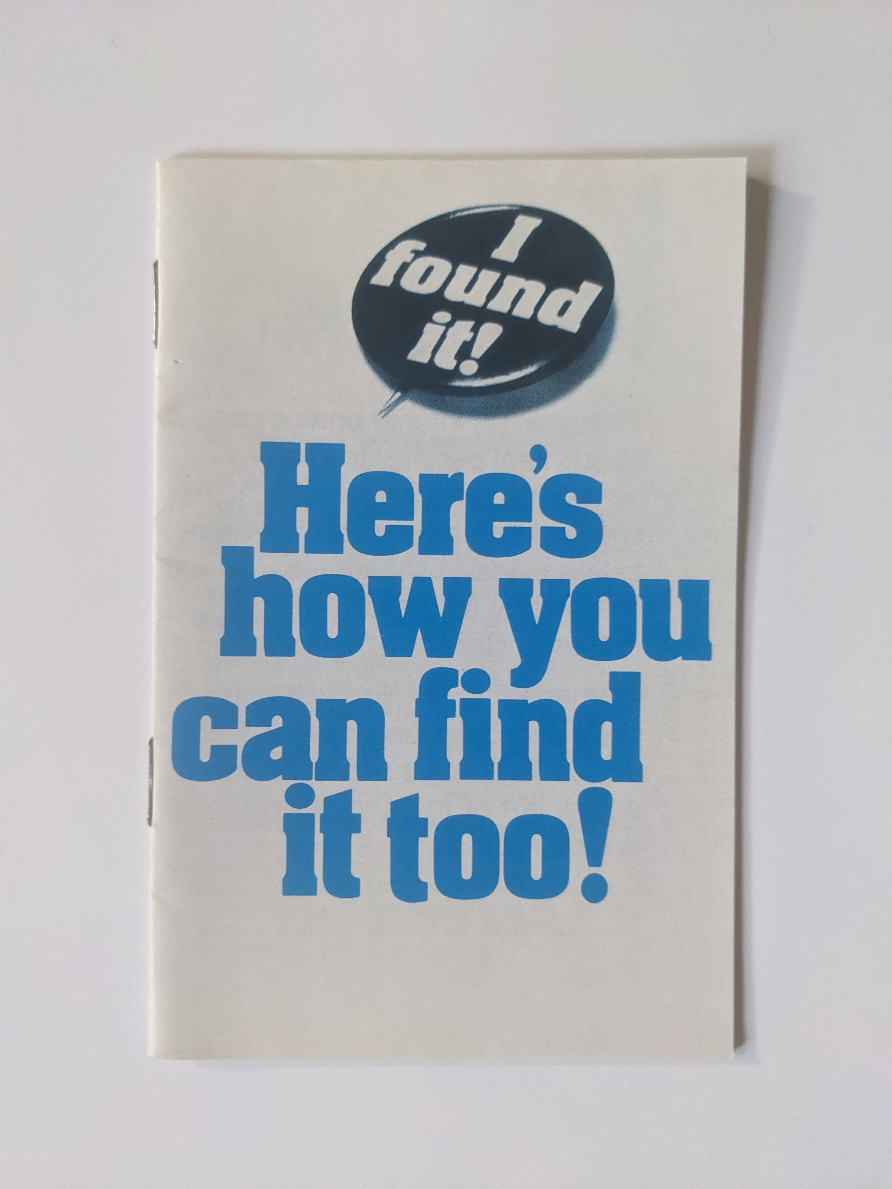 I found it! Here's how you can find it too!