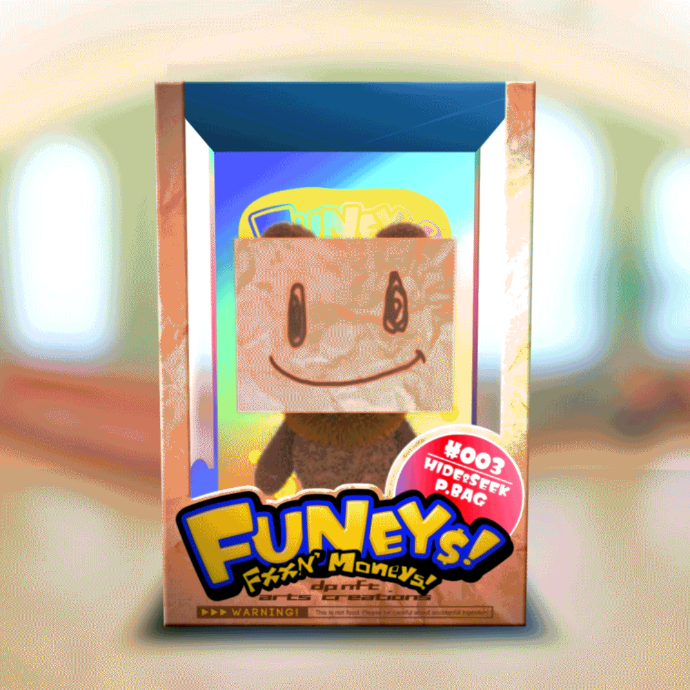 FUNEY's Collection #003 "HIDE and SEEK Paper BAG"