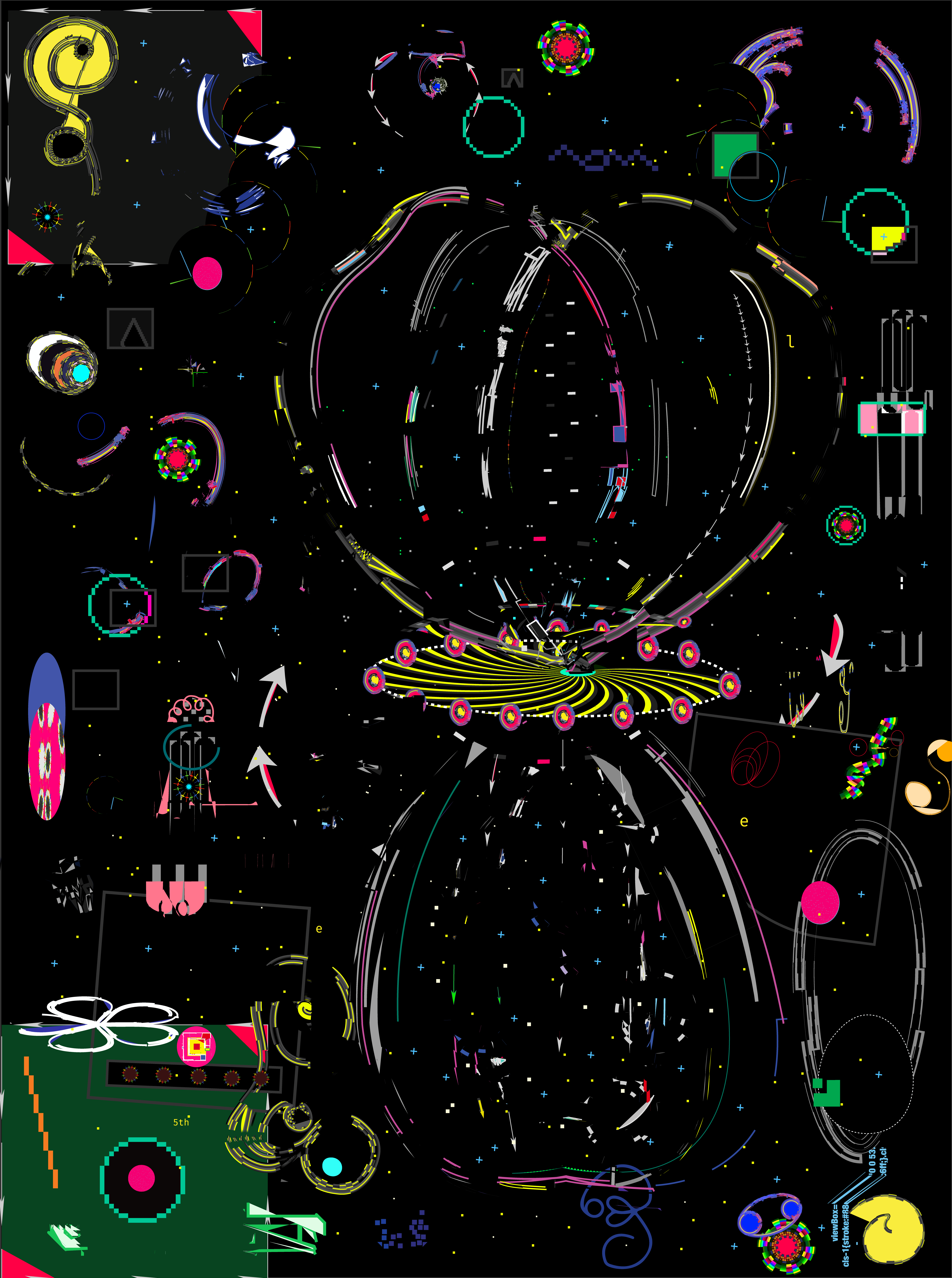 Time dissolving in the algo of my computer 