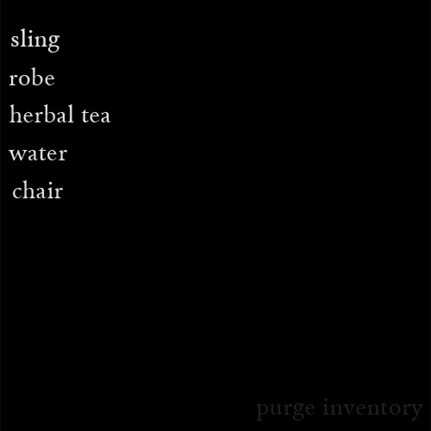 Purge Inventory #4460