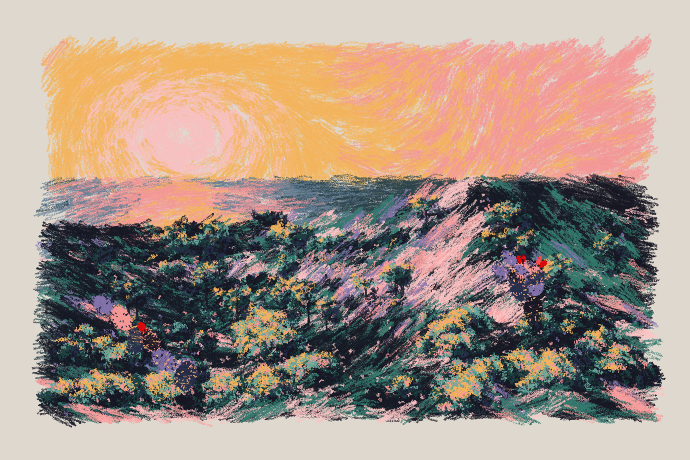 Sunset from the Bluffs #54