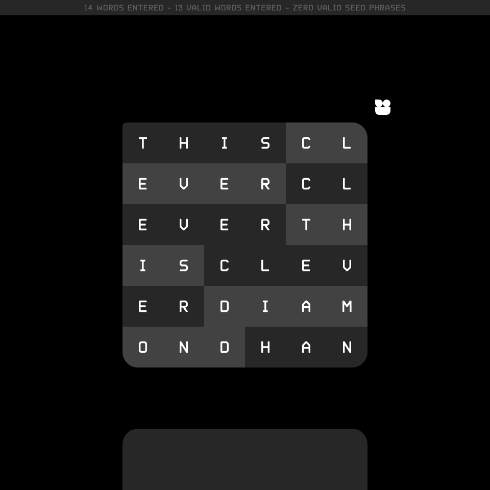 vvords, Set 026, Ed. 20