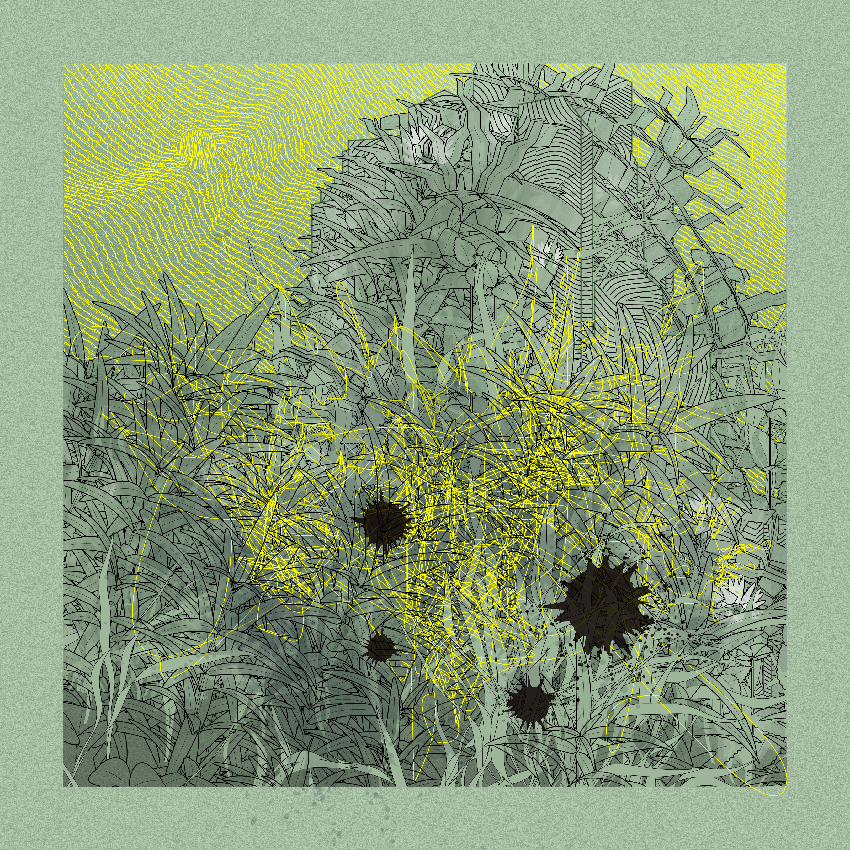 Landscape with Carbon Capture #3955